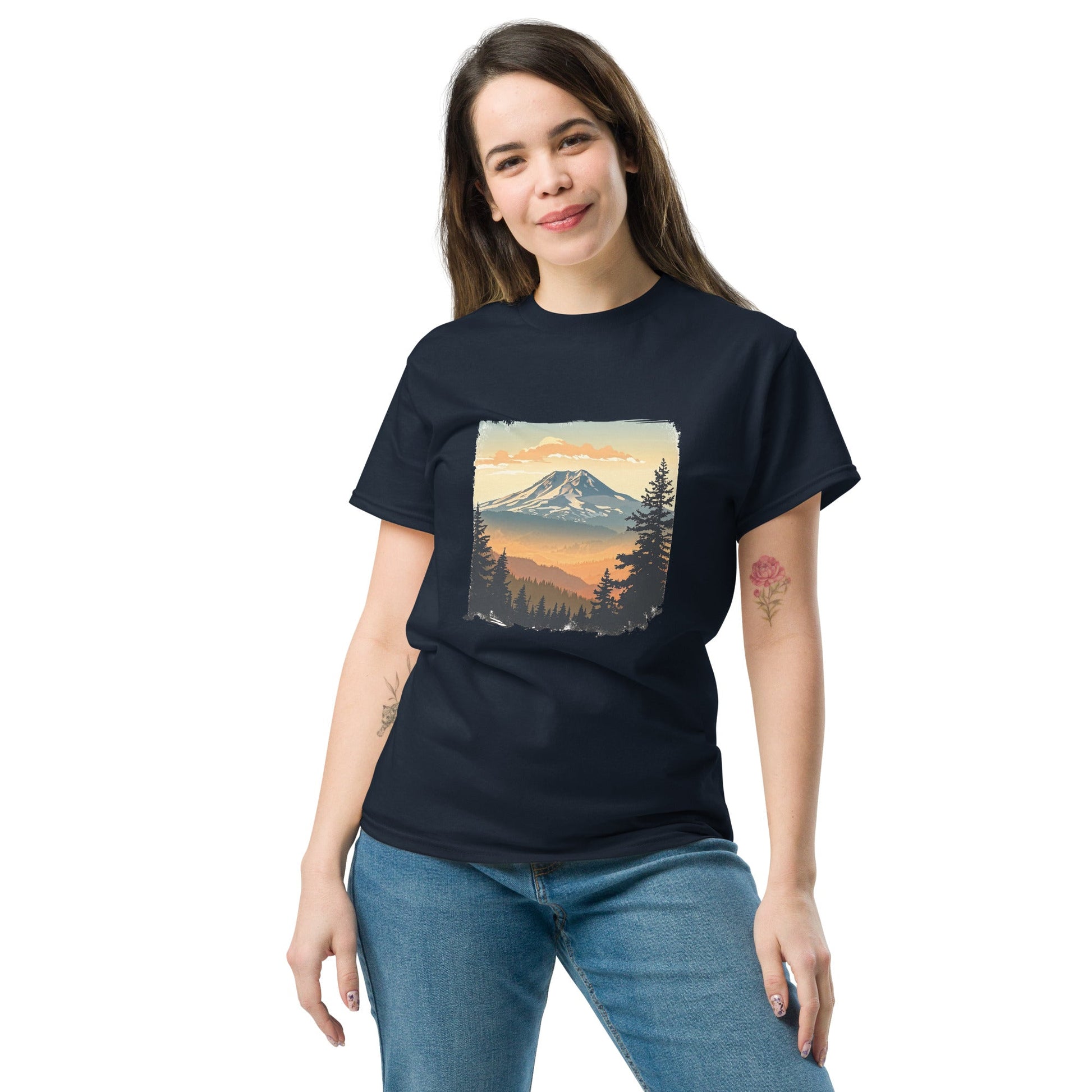 Clouds Over Mountains Women's classic tee - Women's Shirts - Discovery Co.