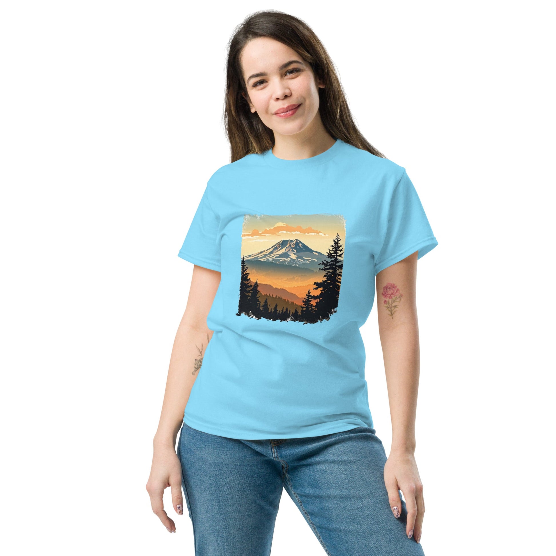 Clouds Over Mountains Women's classic tee - Women's Shirts - Discovery Co.