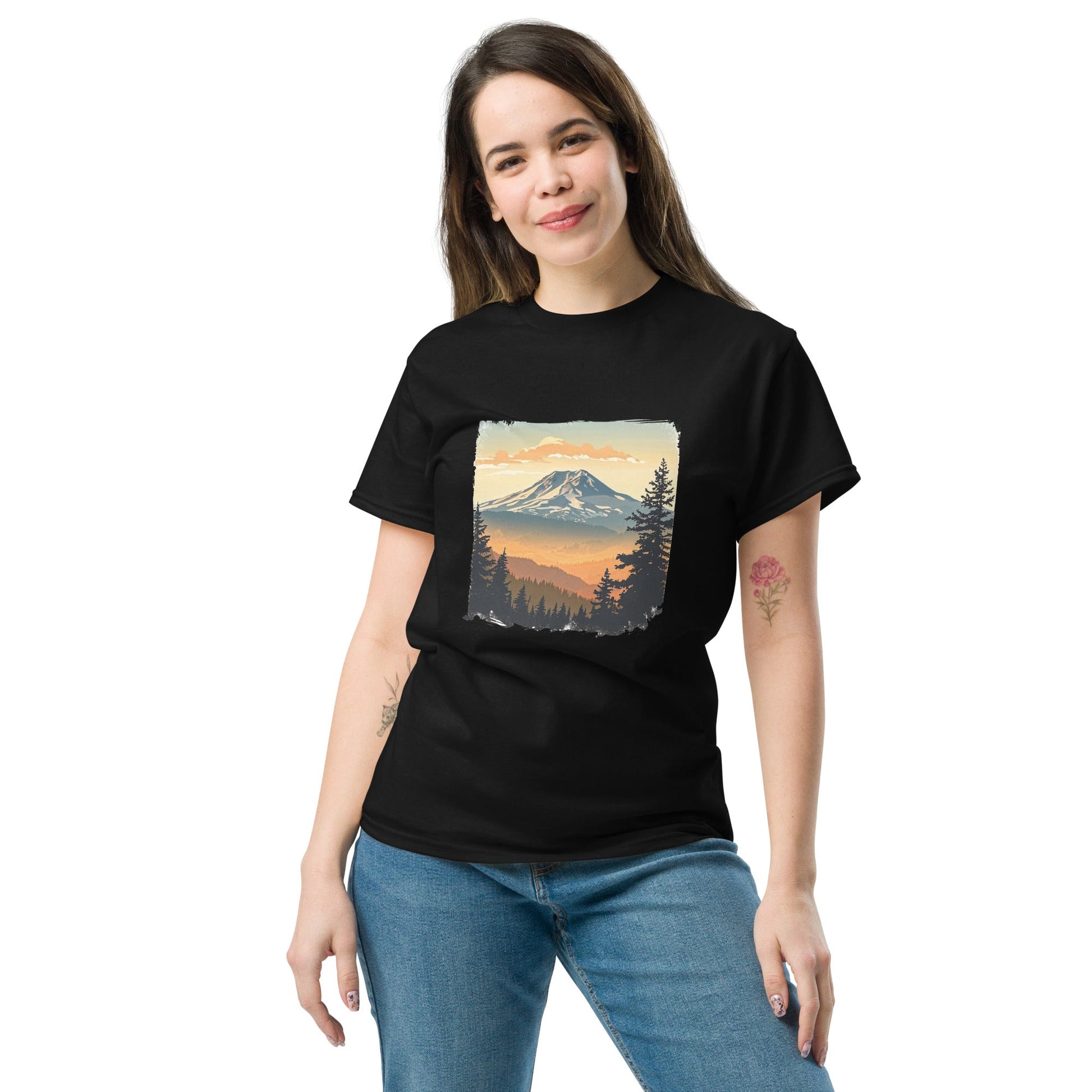 Clouds Over Mountains Women's classic tee - Women's Shirts - Discovery Co.