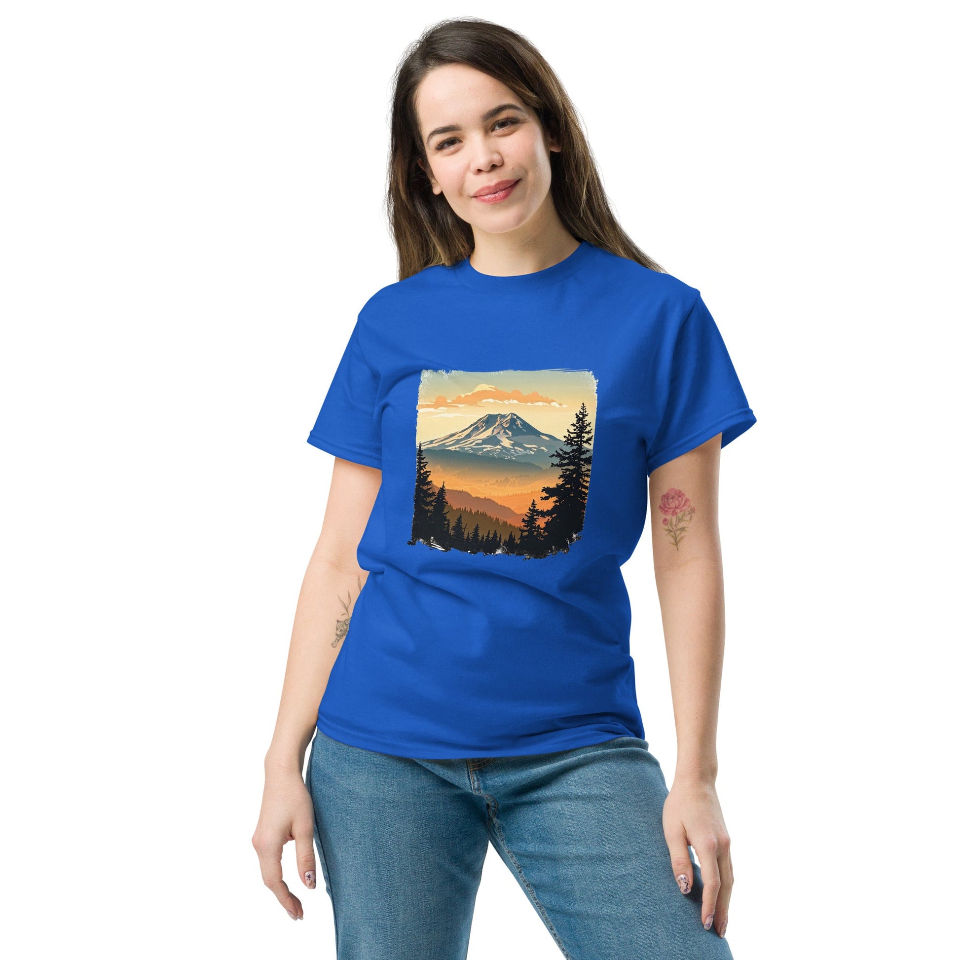 Clouds Over Mountains Women's classic tee - Women's Shirts - Discovery Co.