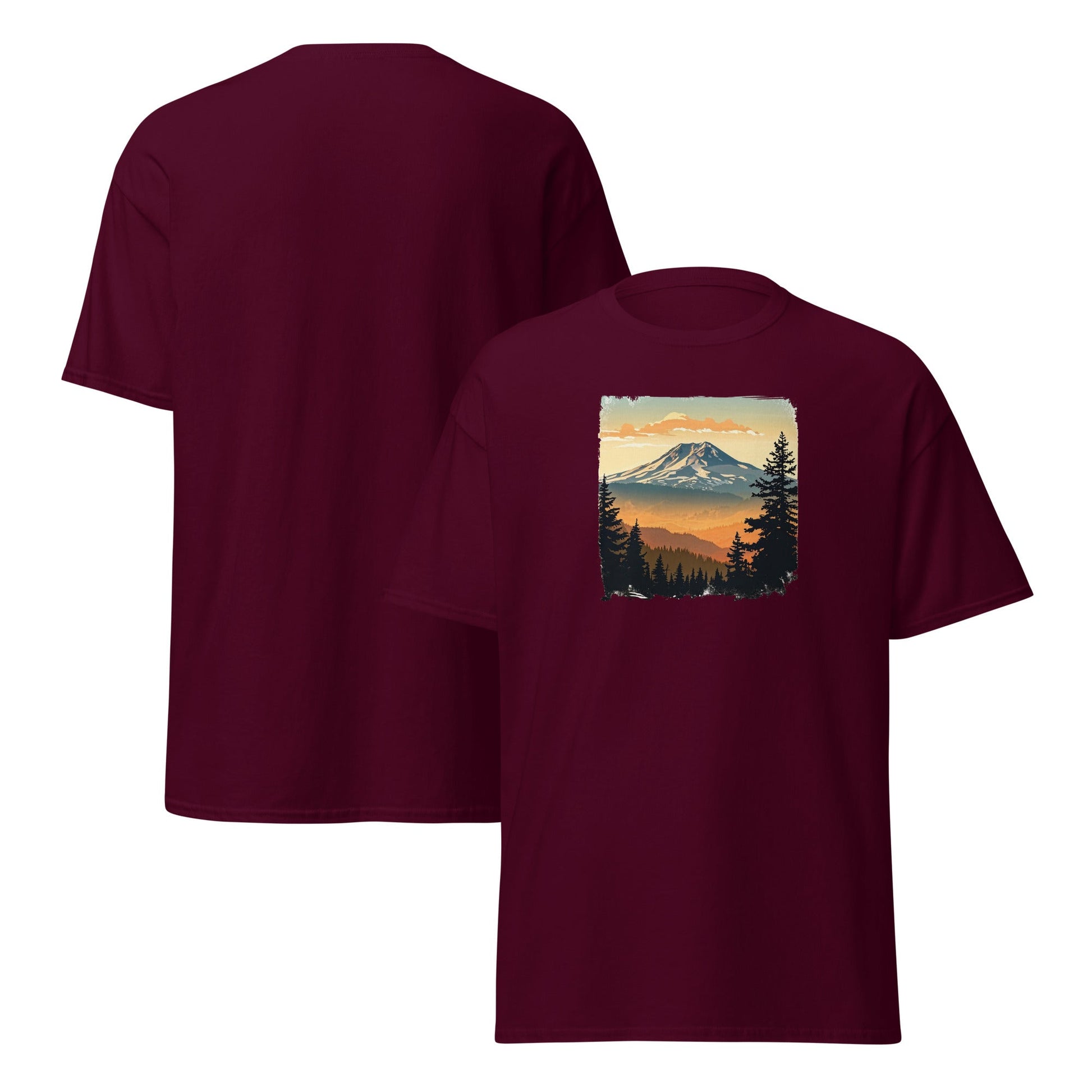 Clouds Over Mountains Women's (Unisex) Classic Tee - Women's Shirts - Discovery Co.