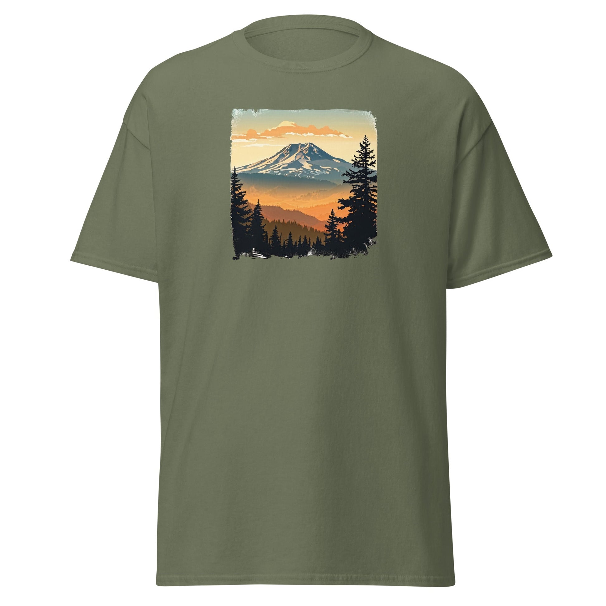 Clouds Over Mountains Women's (Unisex) Classic Tee - Women's Shirts - Discovery Co.