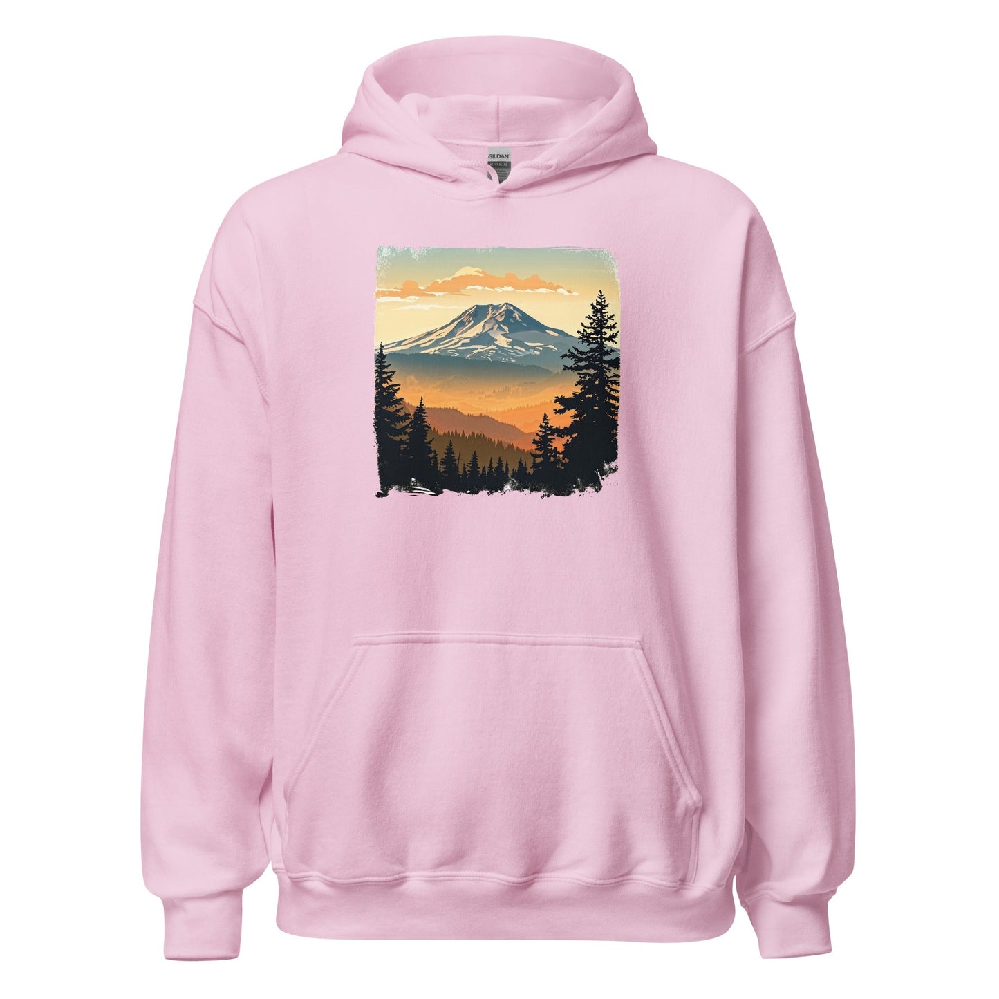 Clouds Over Mountains Women's (Unisex) Hoodie - Hoodies - Discovery Co.