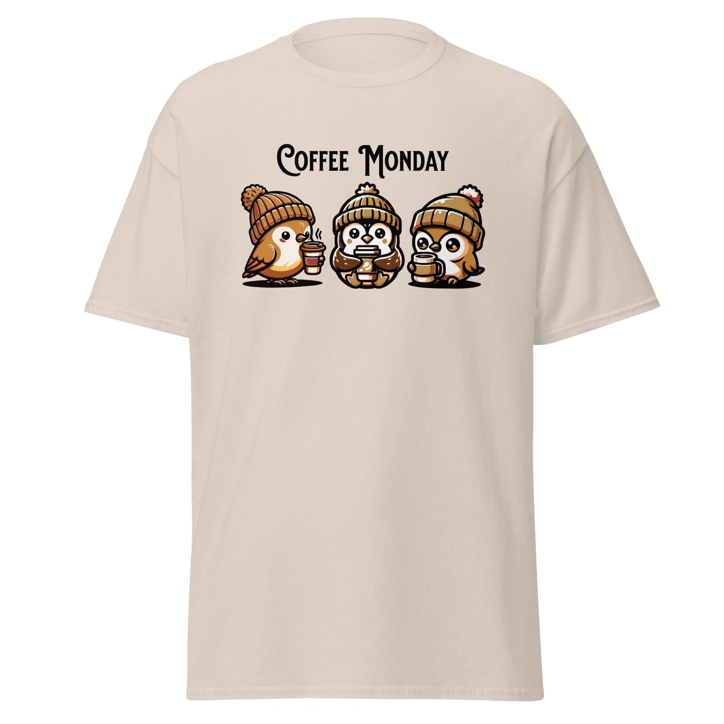 Coffee Monday (Brown) Women's (Unisex) Classic Tee - Women's Shirts - Discovery Co.