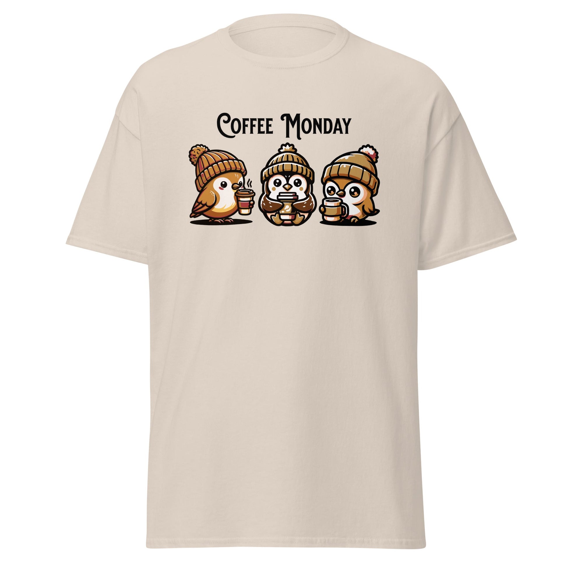 Coffee Monday (Brown) Women's (Unisex) Classic Tee - Women's Shirts - Discovery Co.