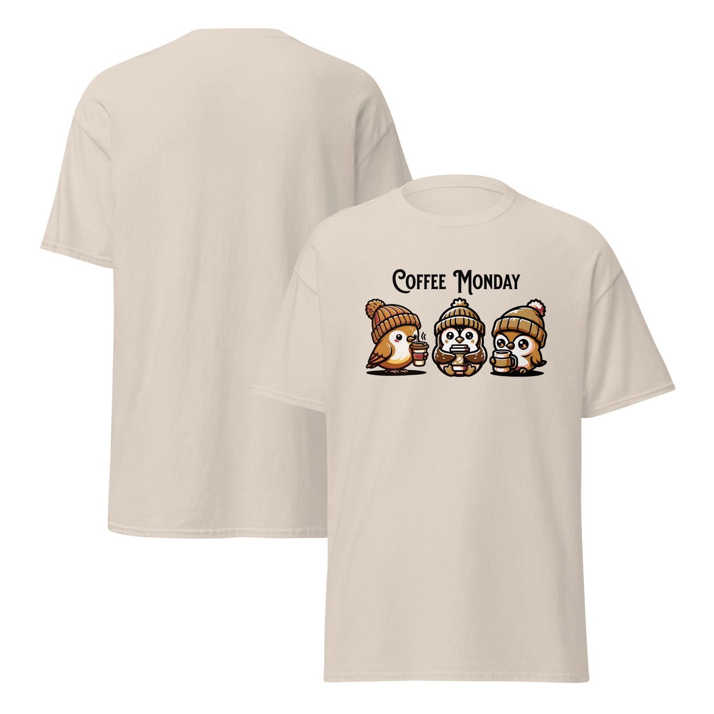 Coffee Monday (Brown) Women's (Unisex) Classic Tee - Women's Shirts - Discovery Co.