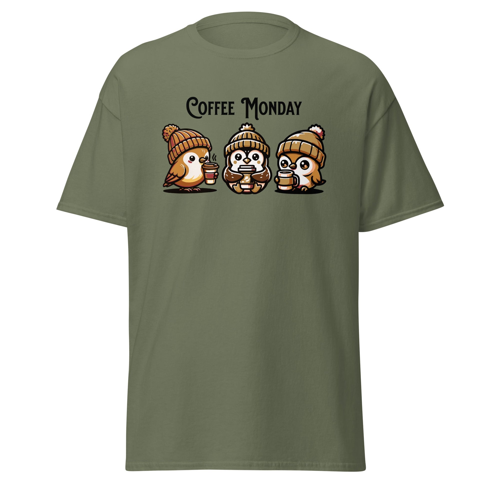 Coffee Monday (Brown) Women's (Unisex) Classic Tee - Women's Shirts - Discovery Co.