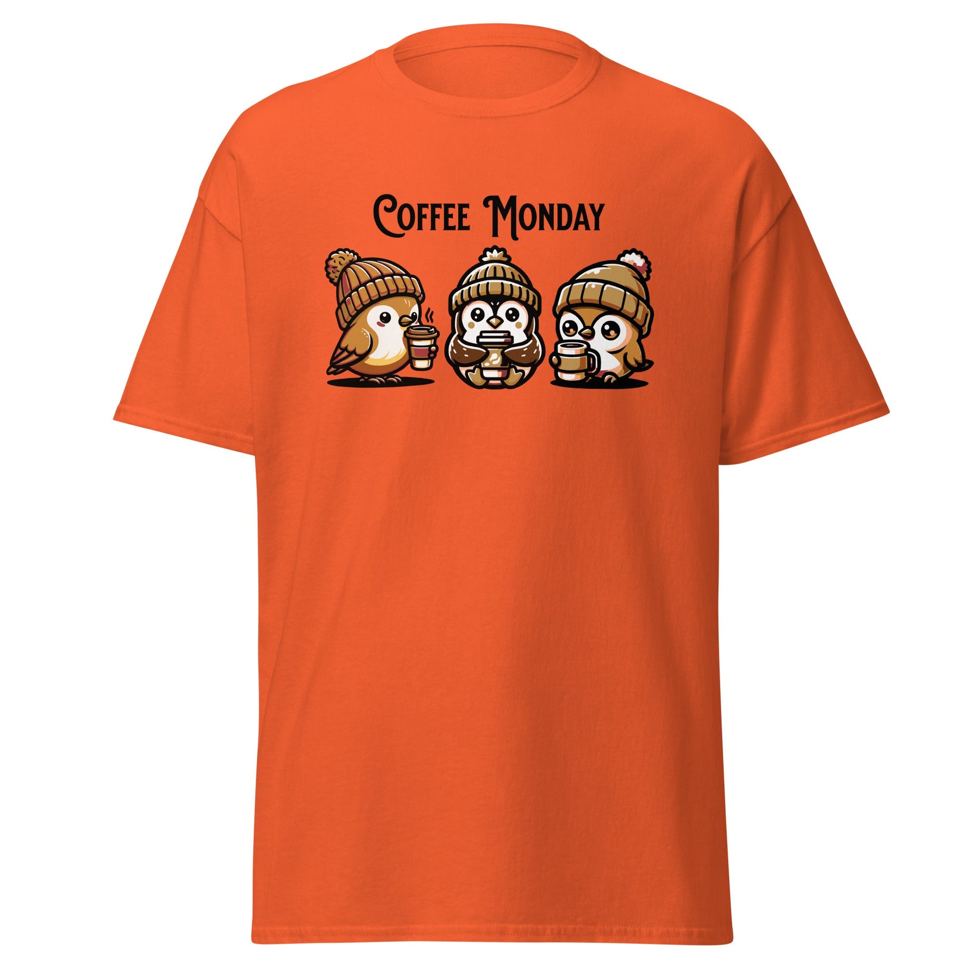 Coffee Monday (Brown) Women's (Unisex) Classic Tee - Women's Shirts - Discovery Co.