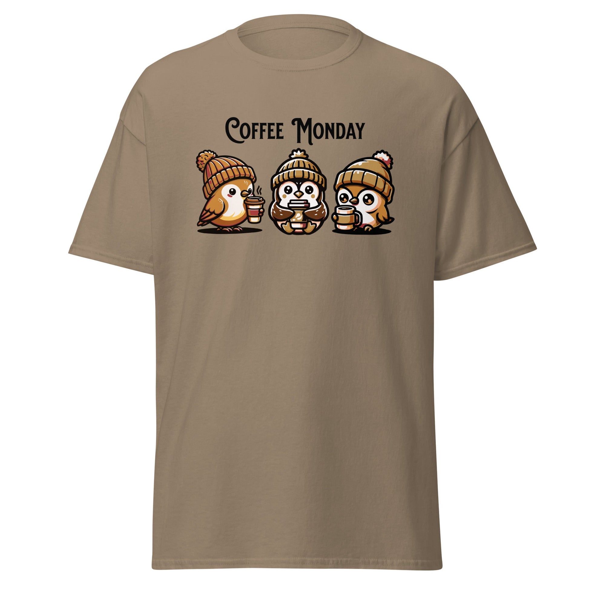 Coffee Monday (Brown) Women's (Unisex) Classic Tee - Women's Shirts - Discovery Co.