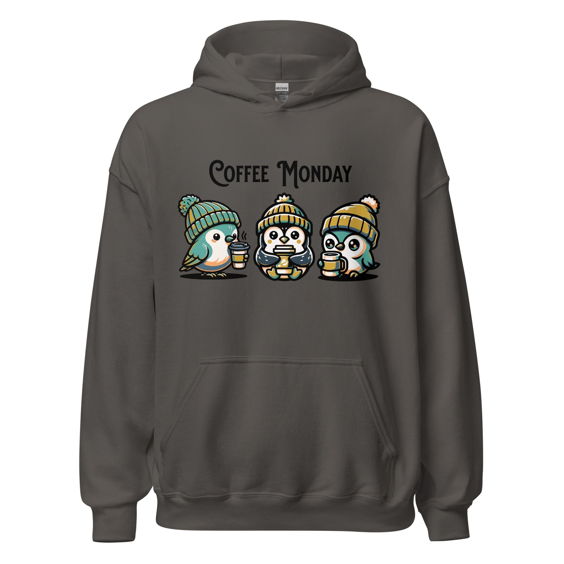 Coffee Monday (Green) Women's (Unisex) Hoodie - Hoodies - Discovery Co.