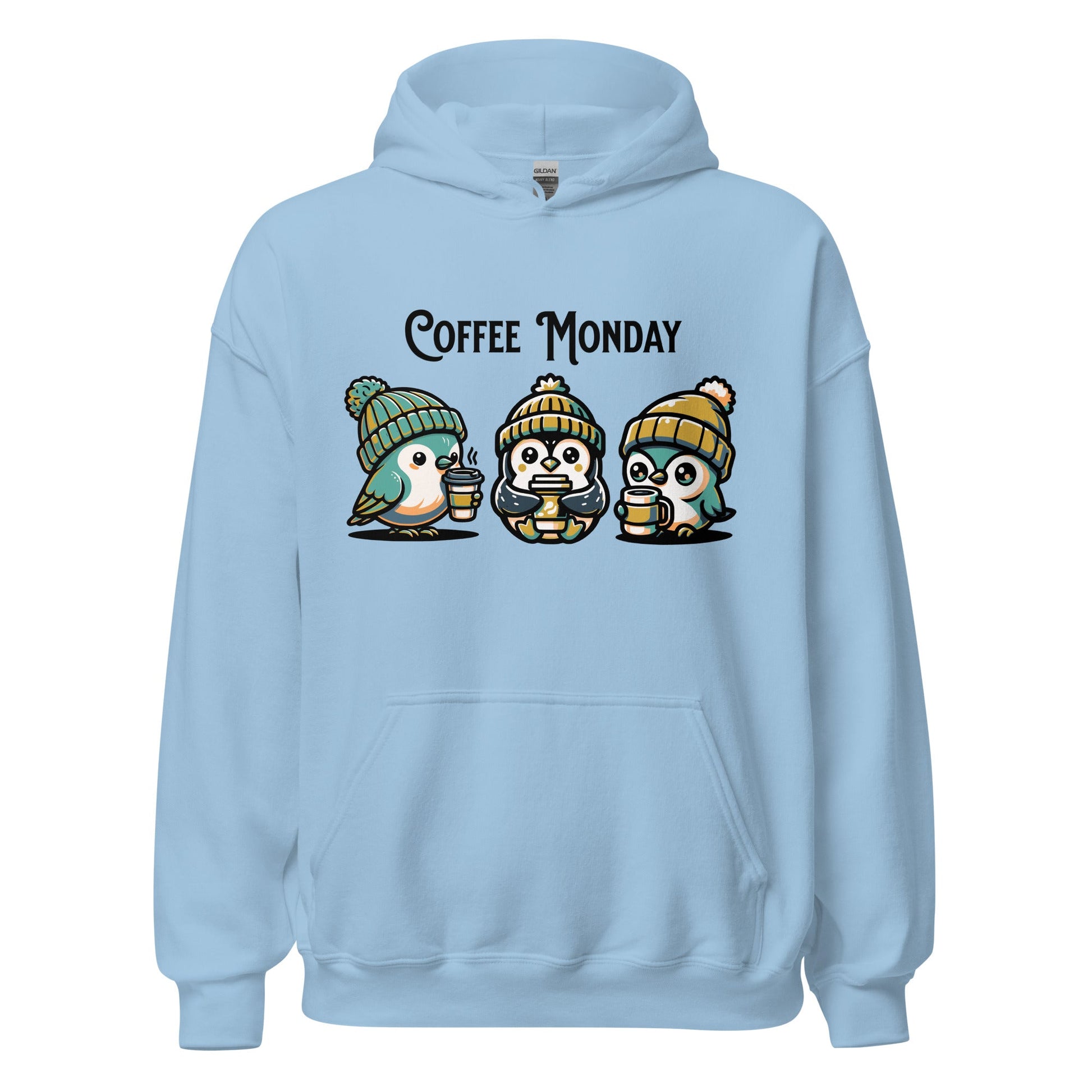Coffee Monday (Green) Women's (Unisex) Hoodie - Hoodies - Discovery Co.