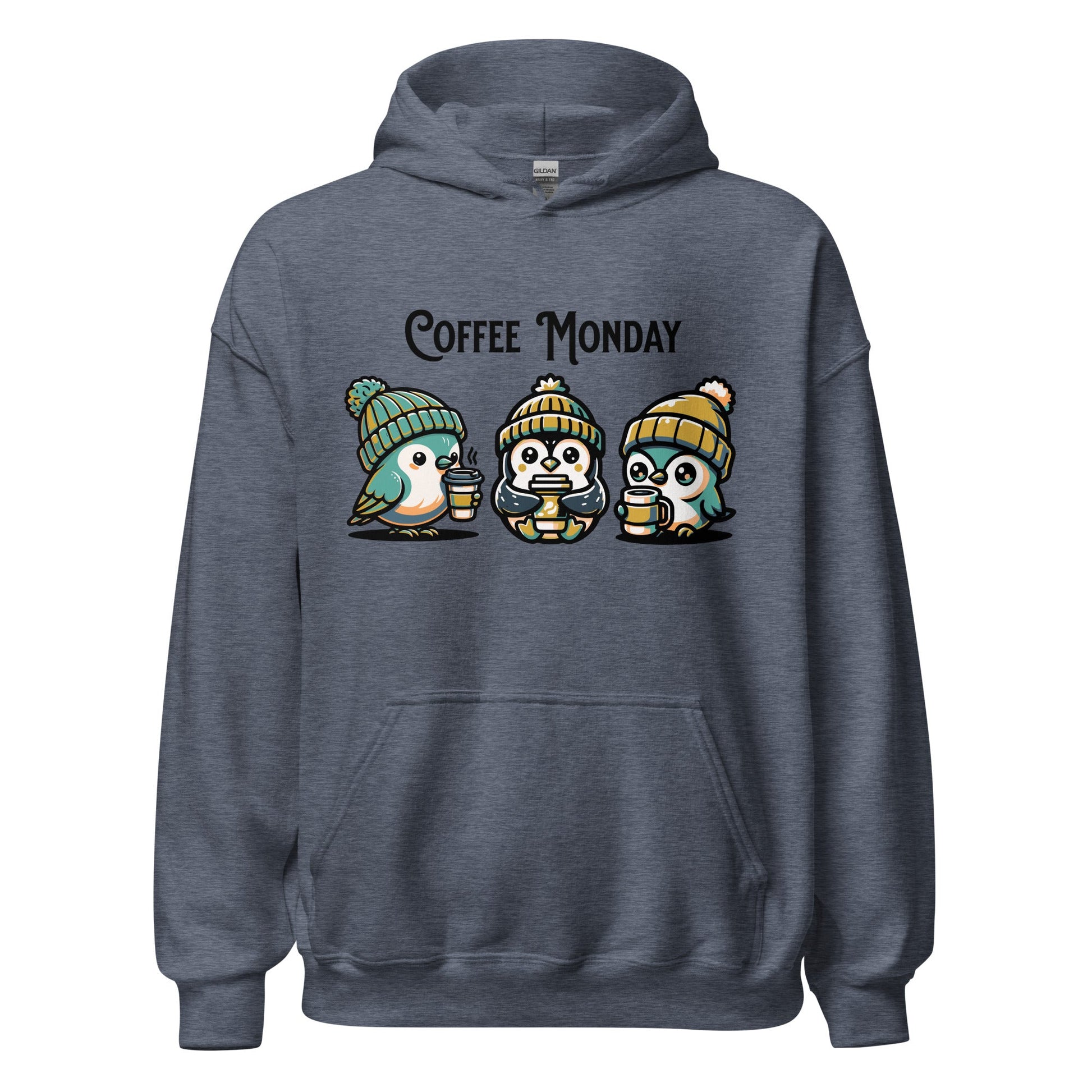Coffee Monday (Green) Women's (Unisex) Hoodie - Hoodies - Discovery Co.