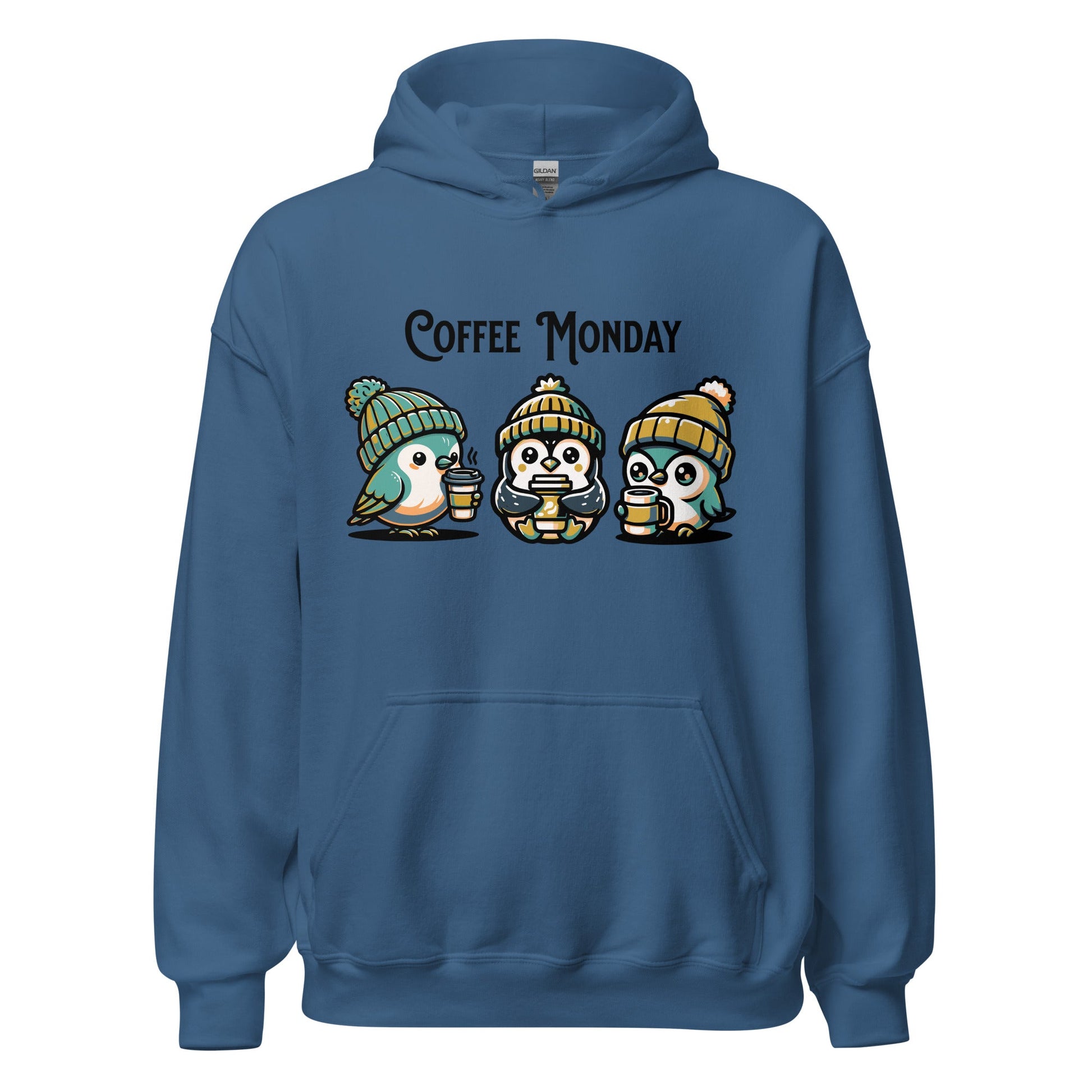 Coffee Monday (Green) Women's (Unisex) Hoodie - Hoodies - Discovery Co.