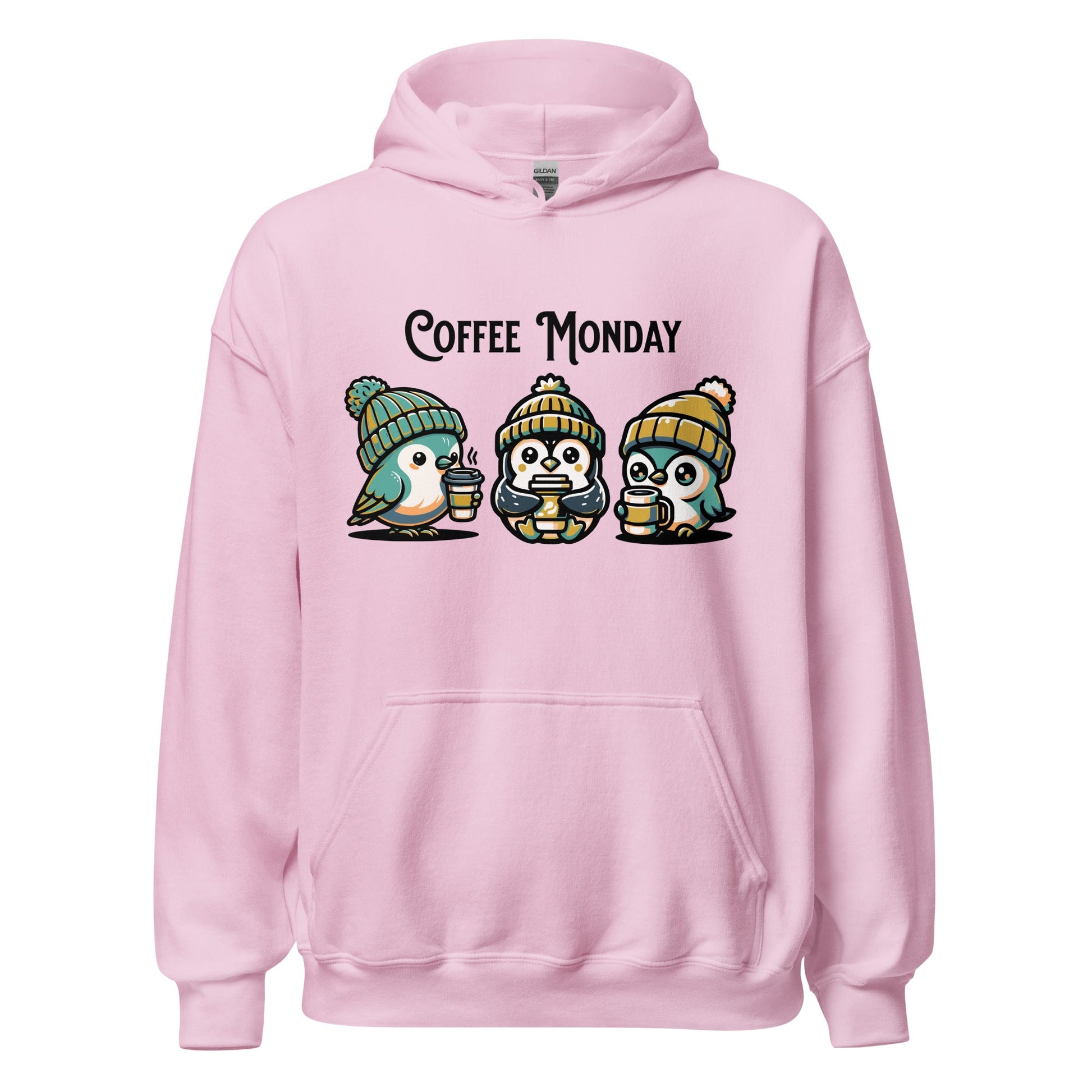 Coffee Monday (Green) Women's (Unisex) Hoodie - Hoodies - Discovery Co.