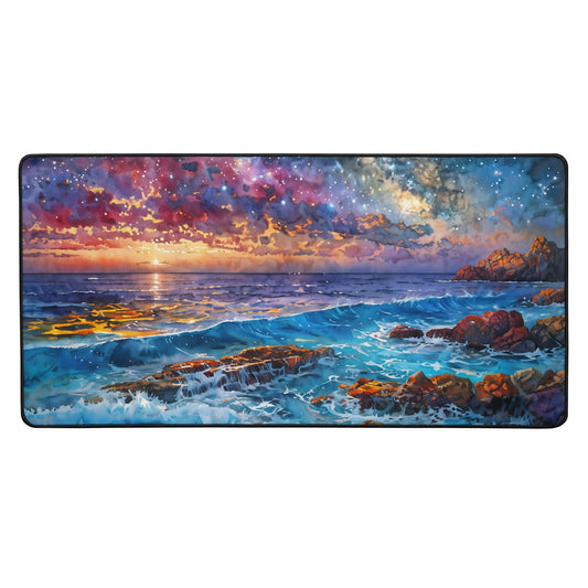 Colorful Beach Desk Mat - Mouse Pads - Discovery Co.