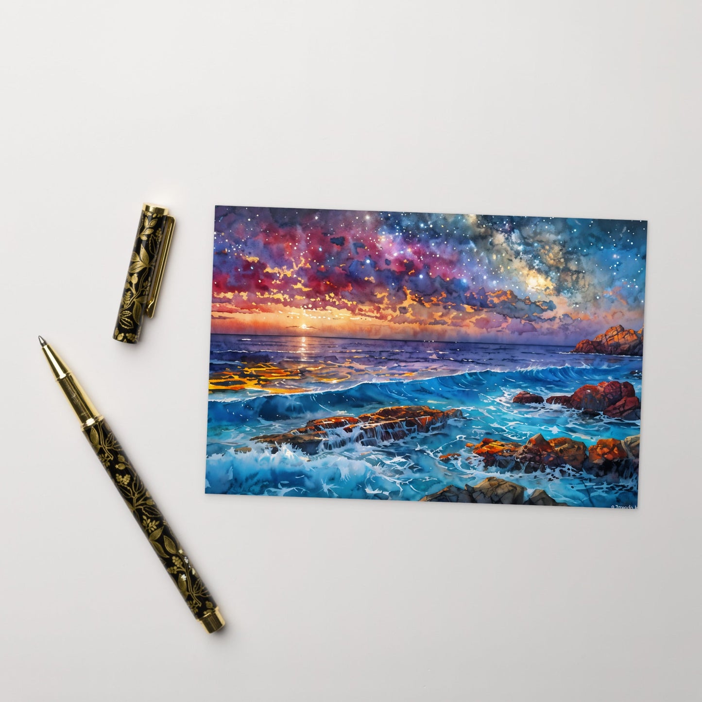 Colorful Sea Standard Postcard - Post Cards - Discovery Co.