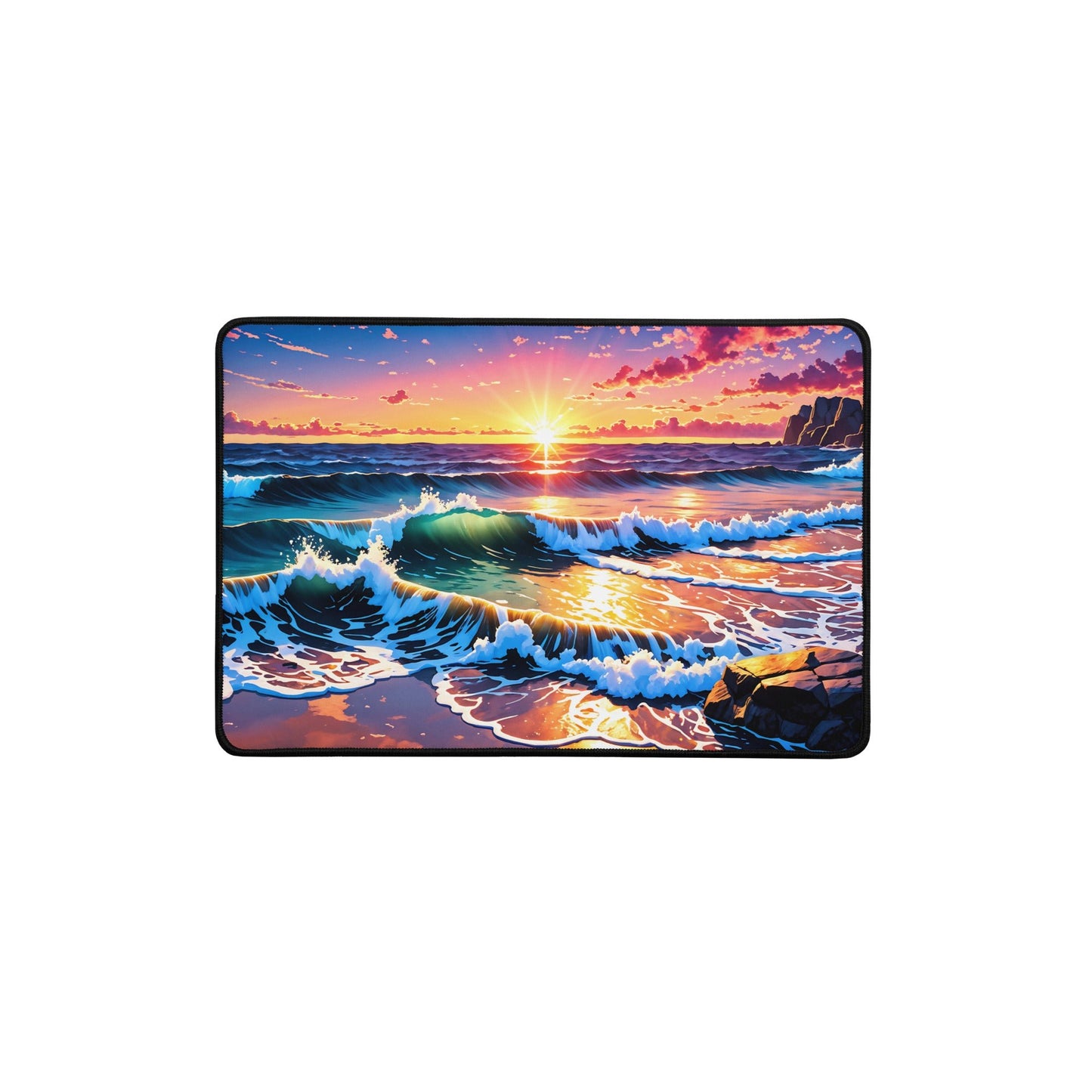 Colorful Sunset Desk Mat - Mouse Pads - Discovery Co.