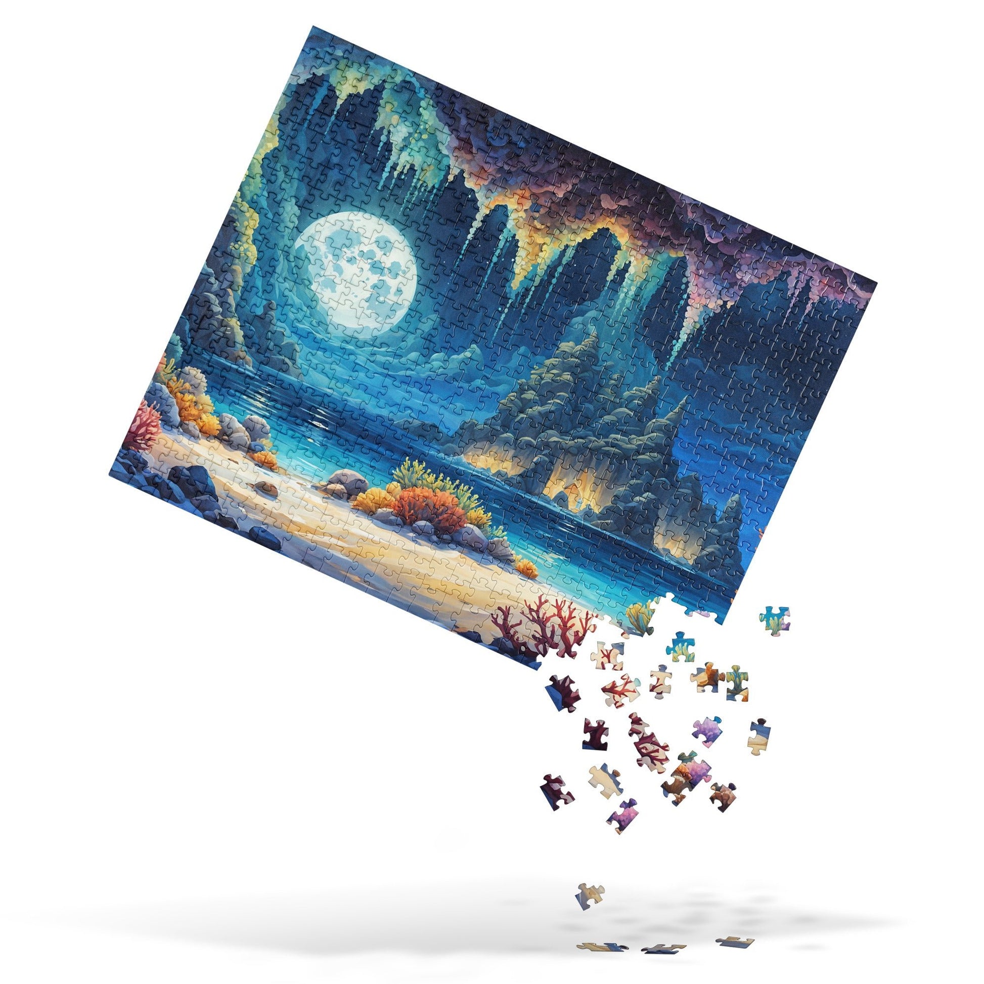 Coral Beach Jigsaw Puzzle - Puzzle - Discovery Co.