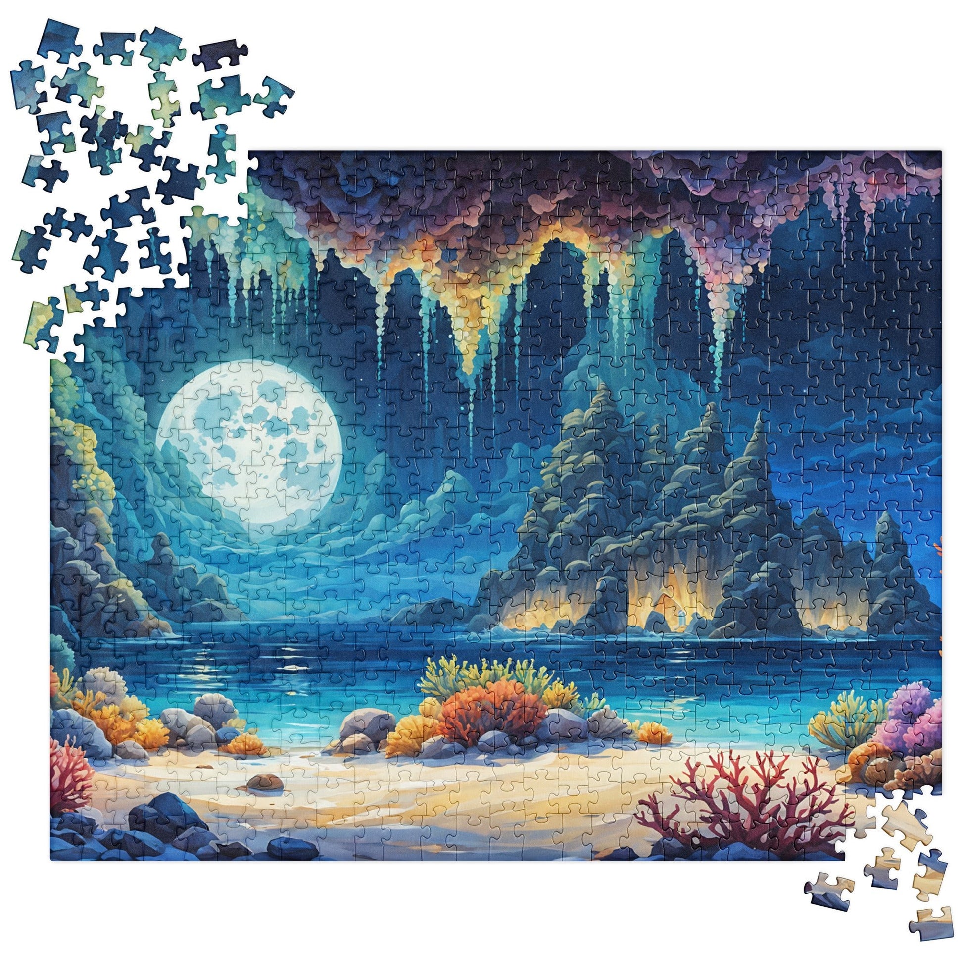 Coral Beach Jigsaw Puzzle - Puzzle - Discovery Co.
