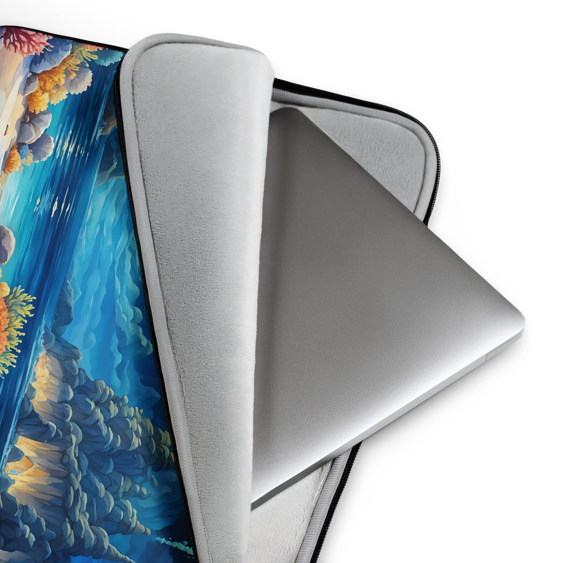 Coral Beach Laptop Sleeve - Laptop Cases - Discovery Co.