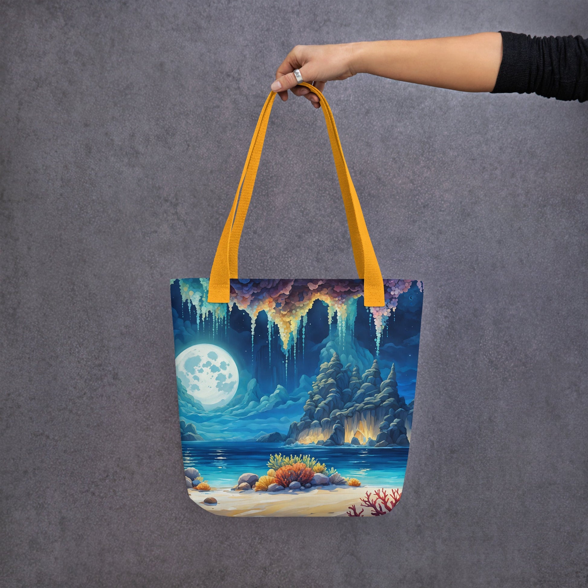 Coral Beach Tote Bag - Tote Bags - Discovery Co.