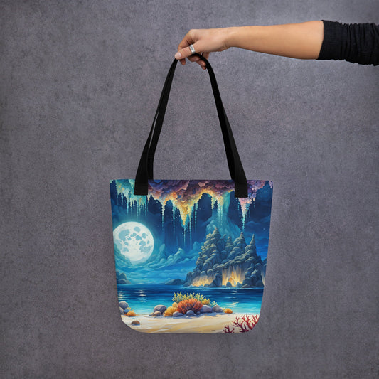Coral Beach Tote Bag - Tote Bags - Discovery Co.