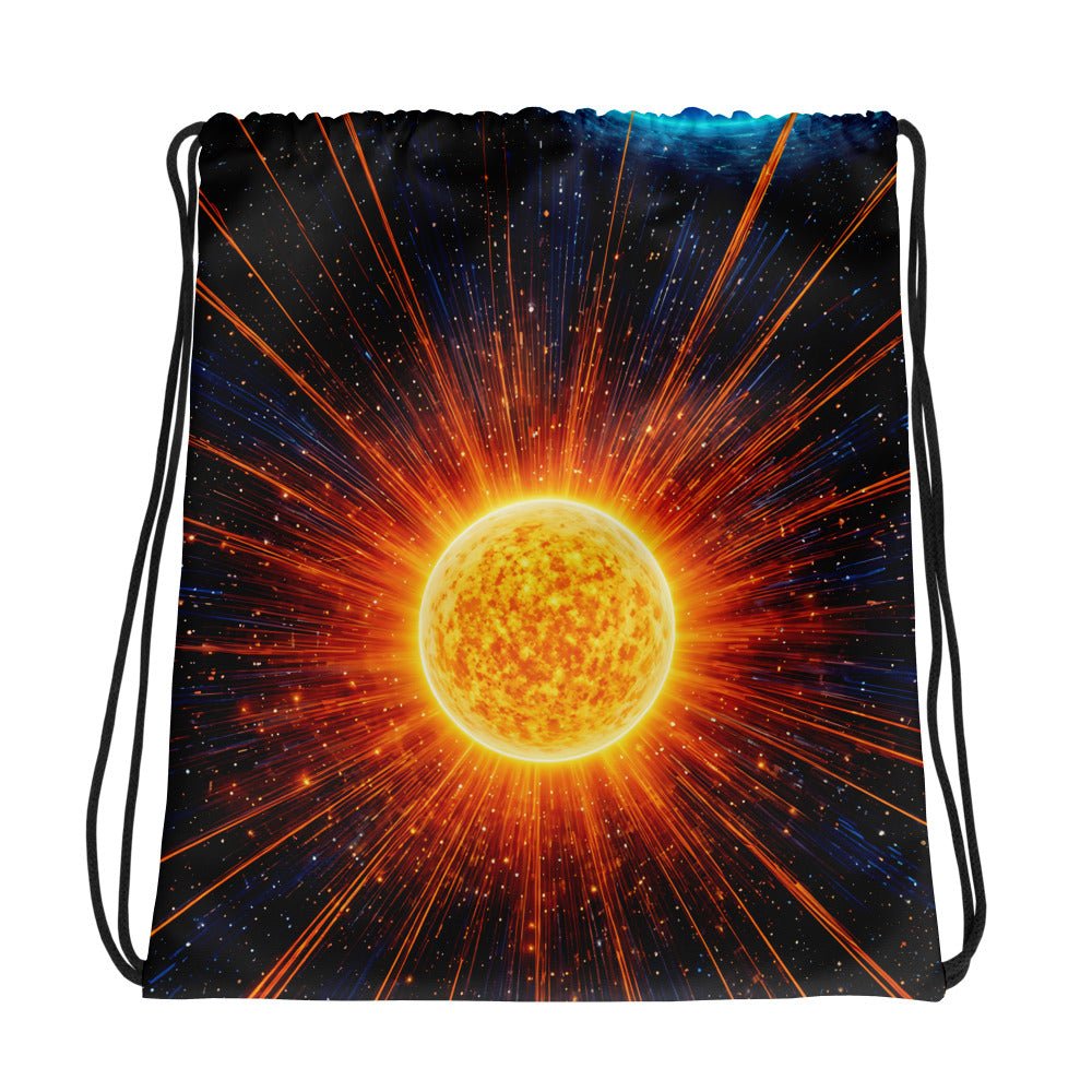 Cosmic Sun Drawstring Bag - Drawstring Bag - Discovery Co.
