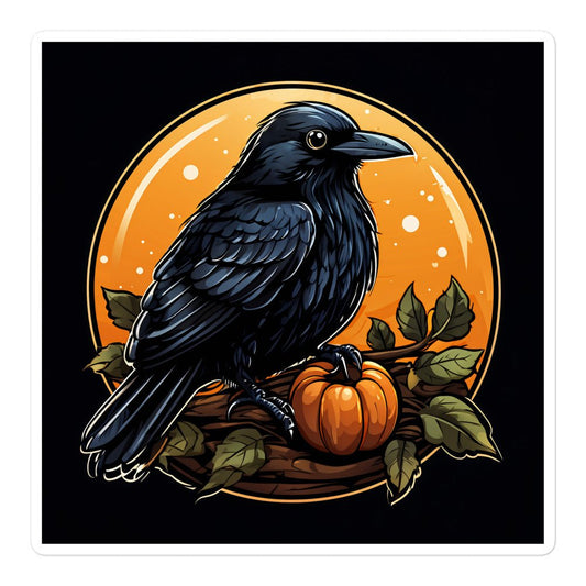 Crow Bubble-free Stickers - Stickers - Discovery Co.