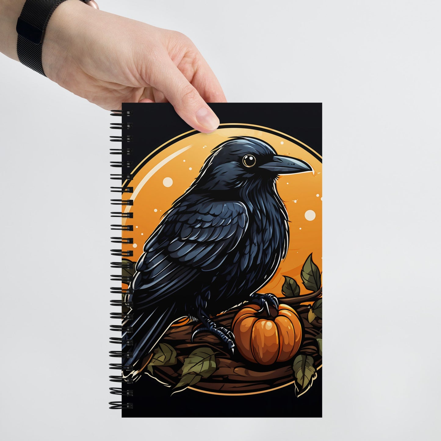 Crow Spiral Notebook - Spiral Notebooks - Discovery Co.