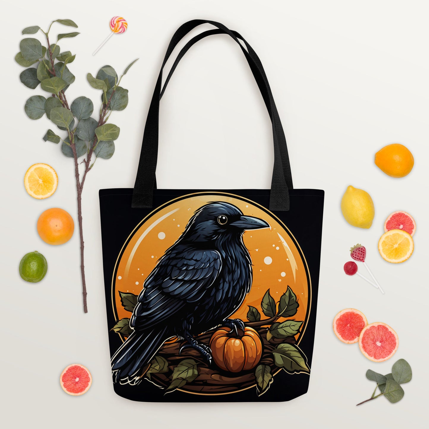 Crow Tote Bag - Tote Bags - Discovery Co.