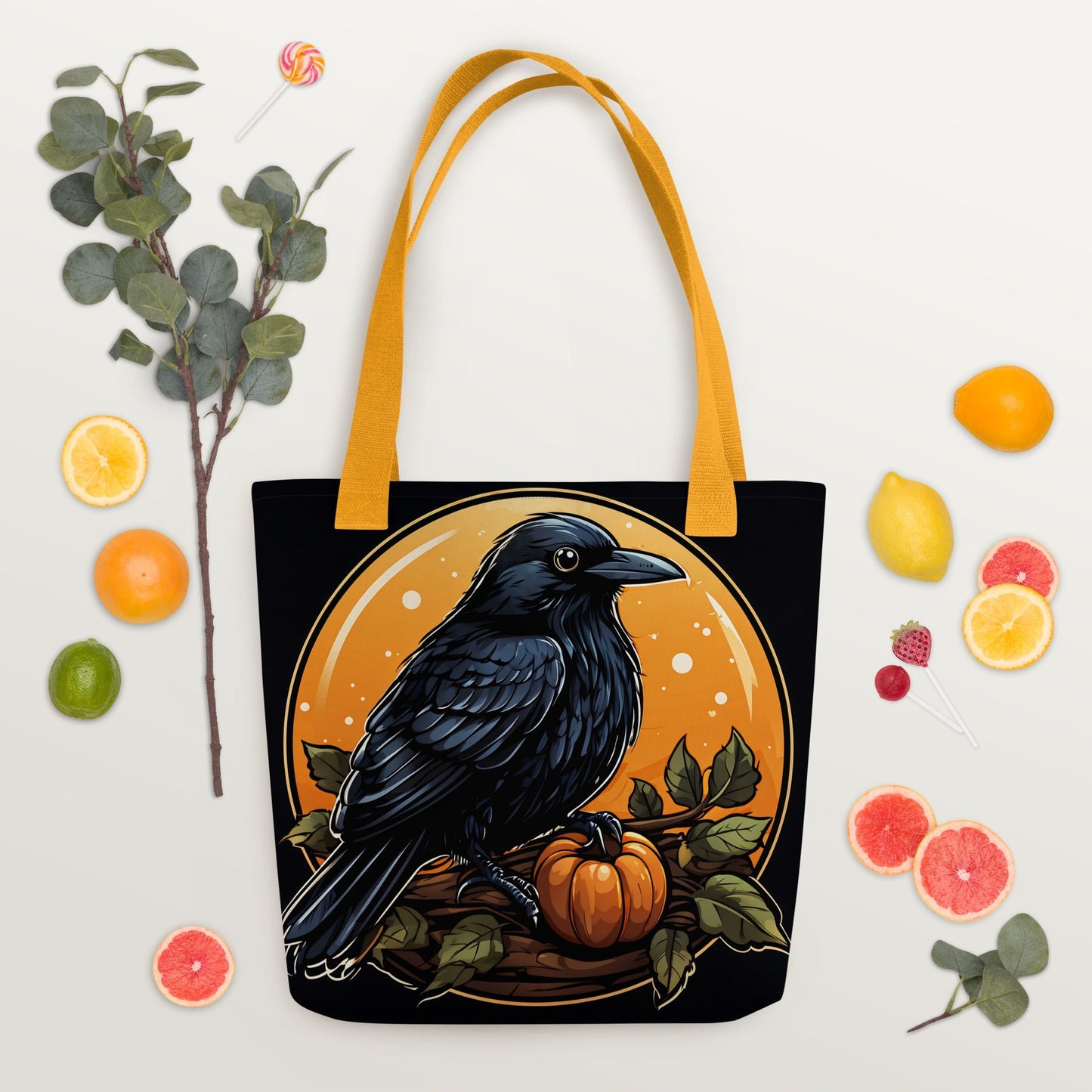 Crow Tote Bag - Tote Bags - Discovery Co.