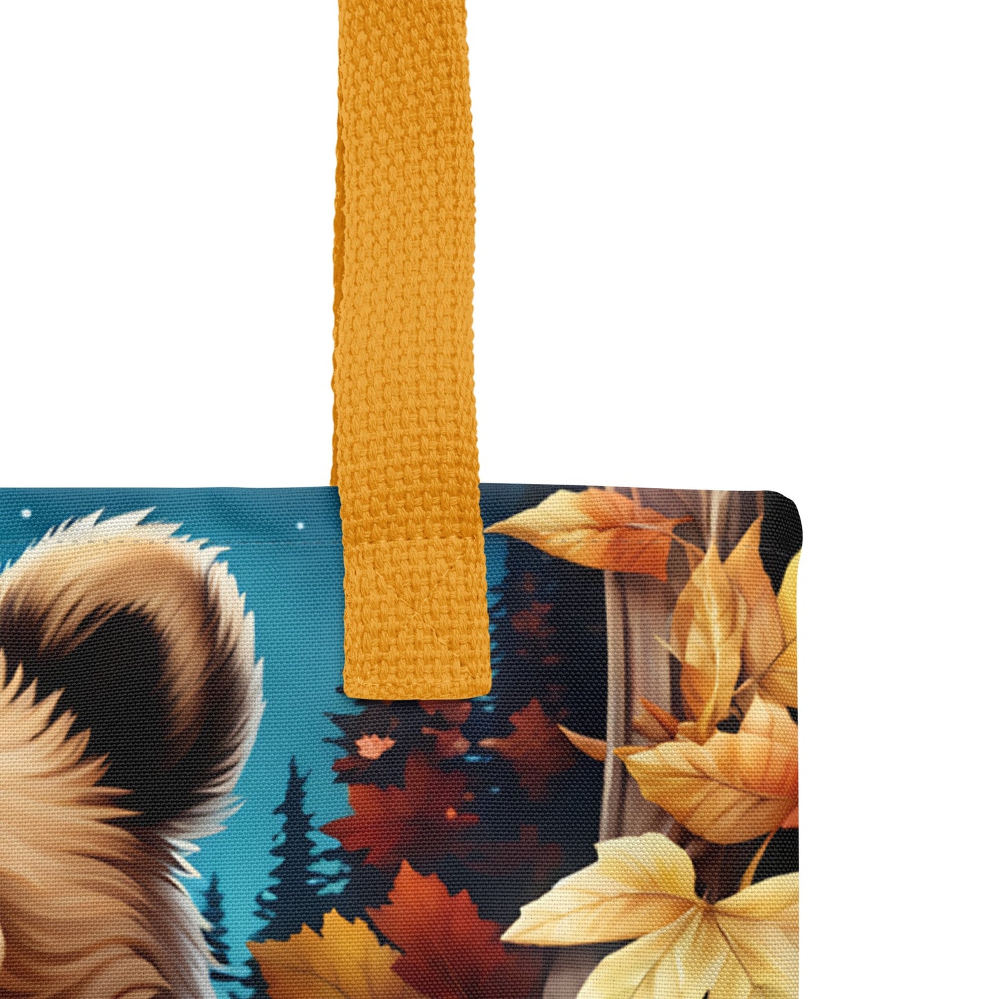 Cute Bear With Pumpkins Tote Bag - Tote Bags - Discovery Co.