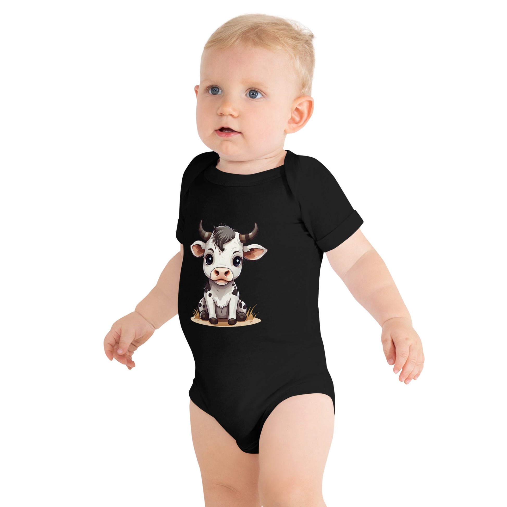 Cute Calf Baby Short Sleeve One Piece - Baby & Toddler Apparel - Discovery Co.