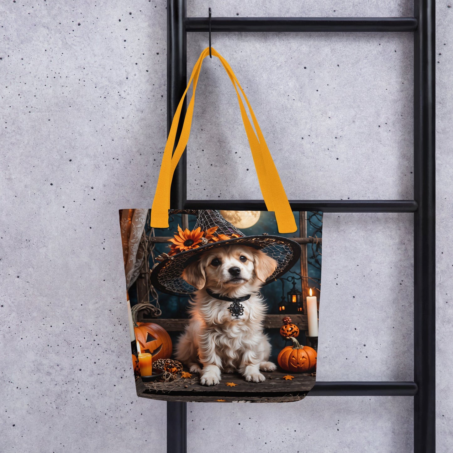 Cute Halloween Puppy Tote Bag - Tote Bags - Discovery Co.