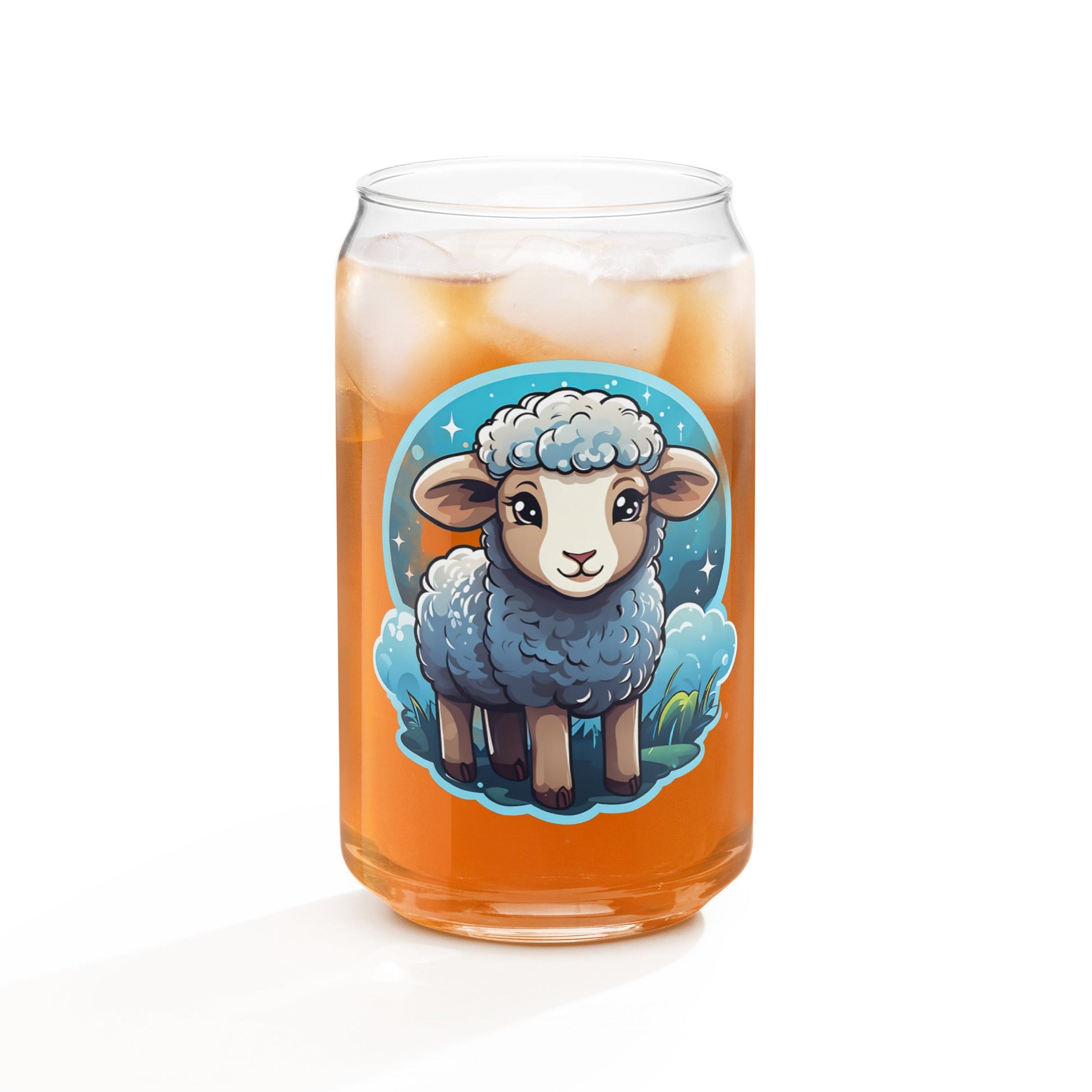 Cute Lamb Can - shaped Glass - Can - Shaped Glass - Discovery Co.