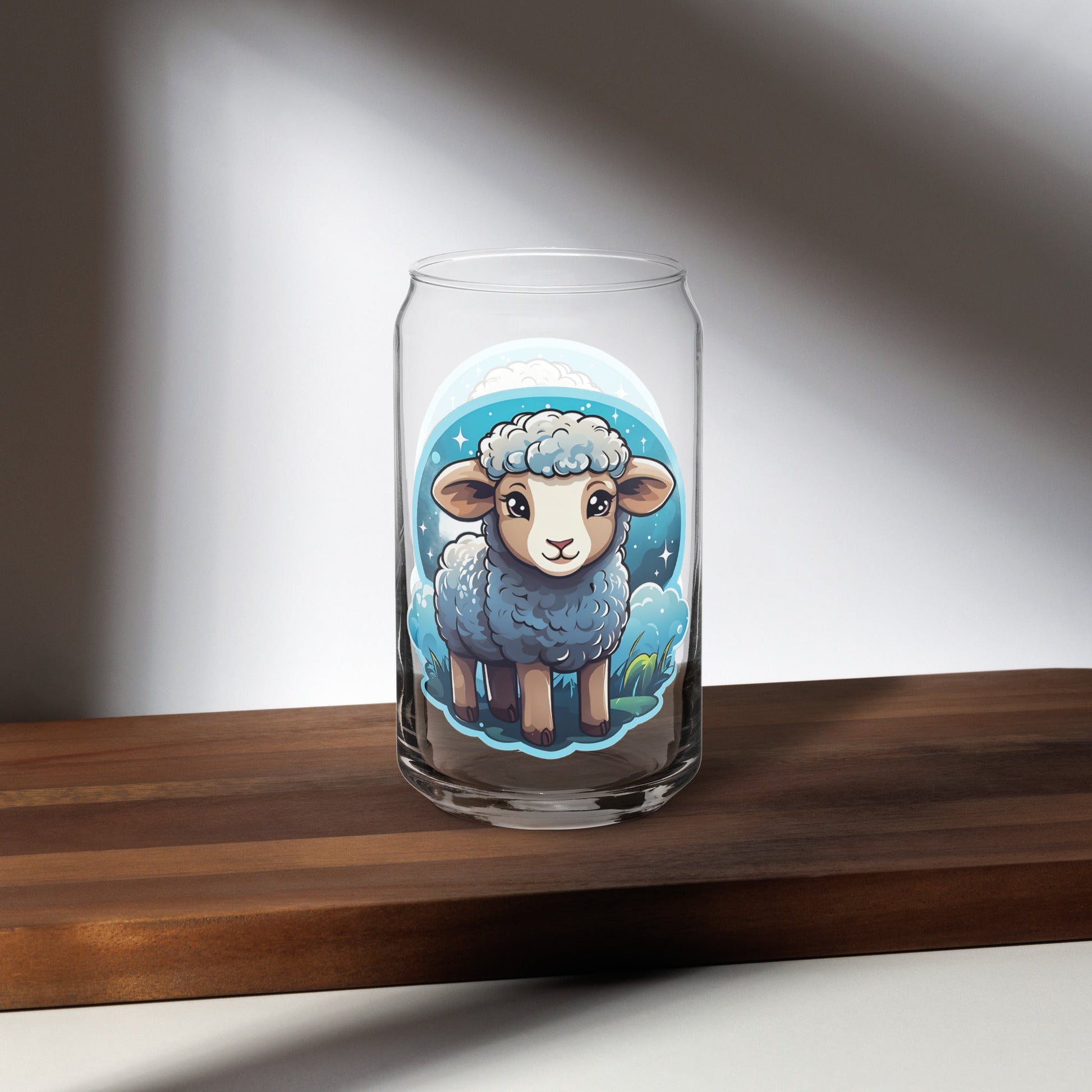 Cute Lamb Can - shaped Glass - Can - Shaped Glass - Discovery Co.