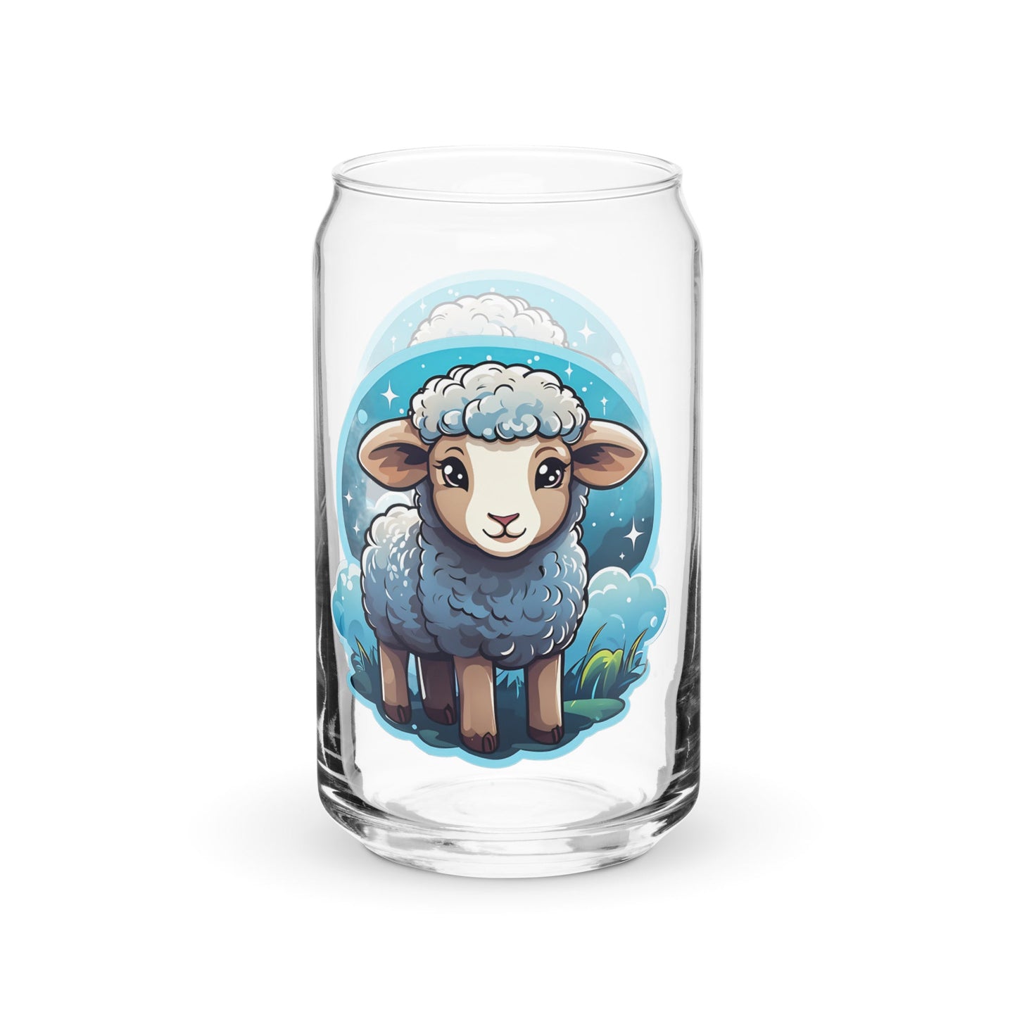 Cute Lamb Can-shaped Glass - Can-Shaped Glass - Discovery Co.