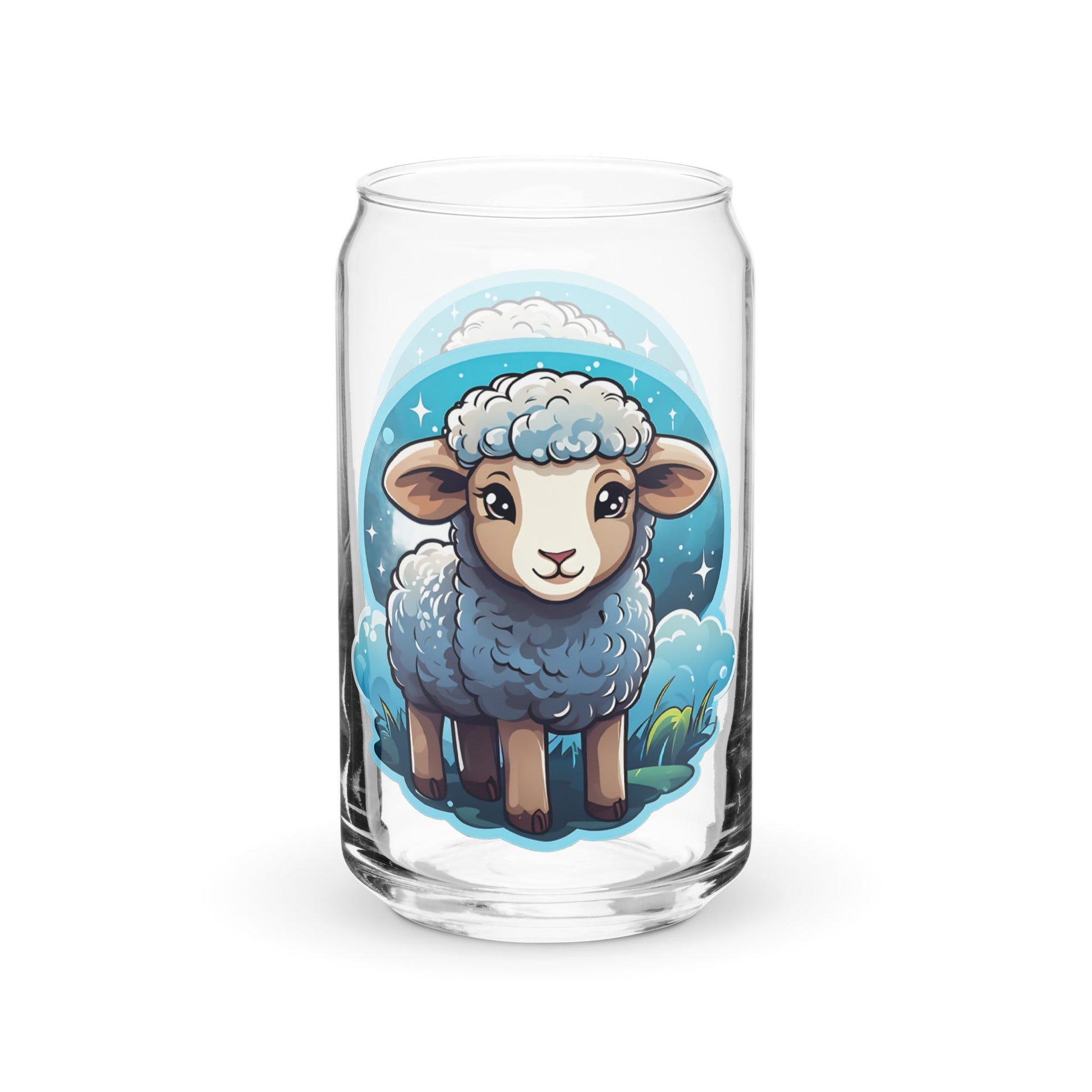 Cute Lamb Can - shaped Glass - Can - Shaped Glass - Discovery Co.