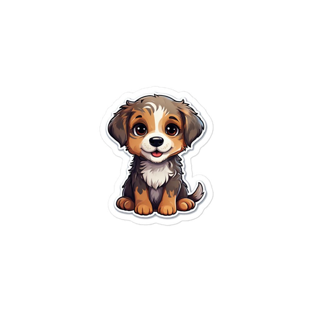 Cute Puppy Bubble-free Stickers - Stickers - Discovery Co.