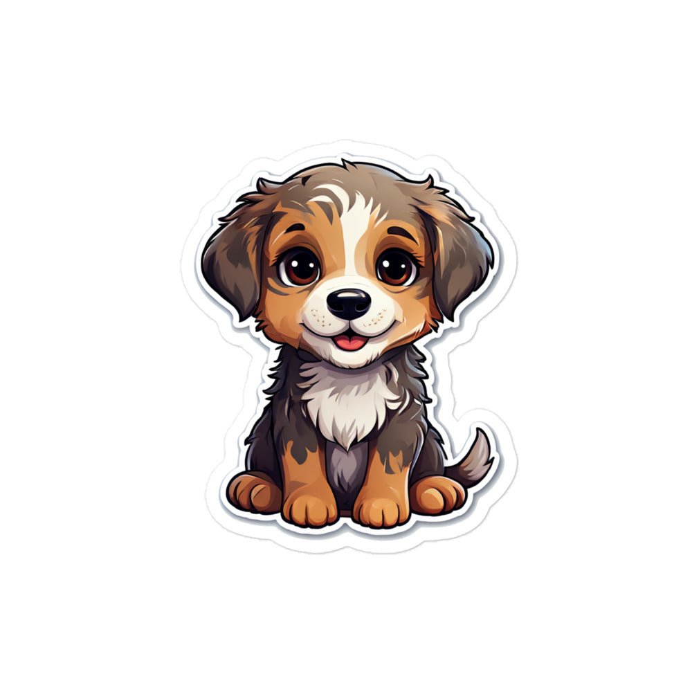 Cute Puppy Bubble-free Stickers - Stickers - Discovery Co.