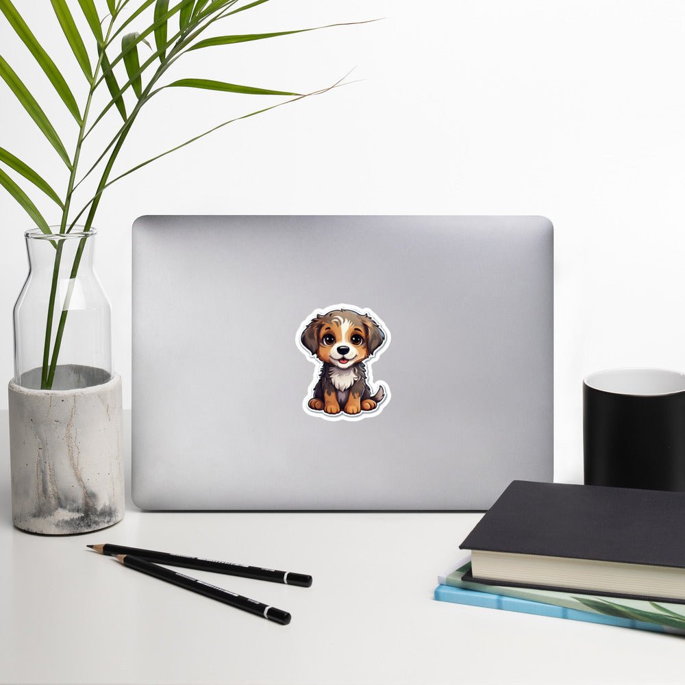 Cute Puppy Bubble - free Stickers - Stickers - Discovery Co.