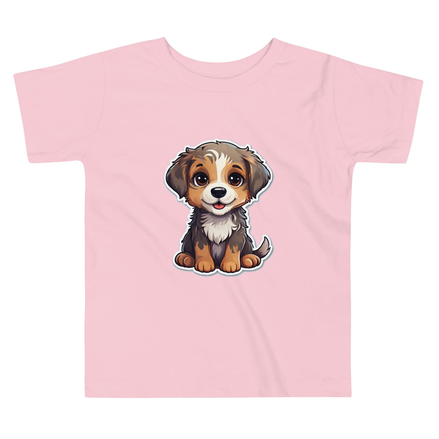 Cute Puppy Toddler Short Sleeve Tee - Baby & Toddler Apparel - Discovery Co.