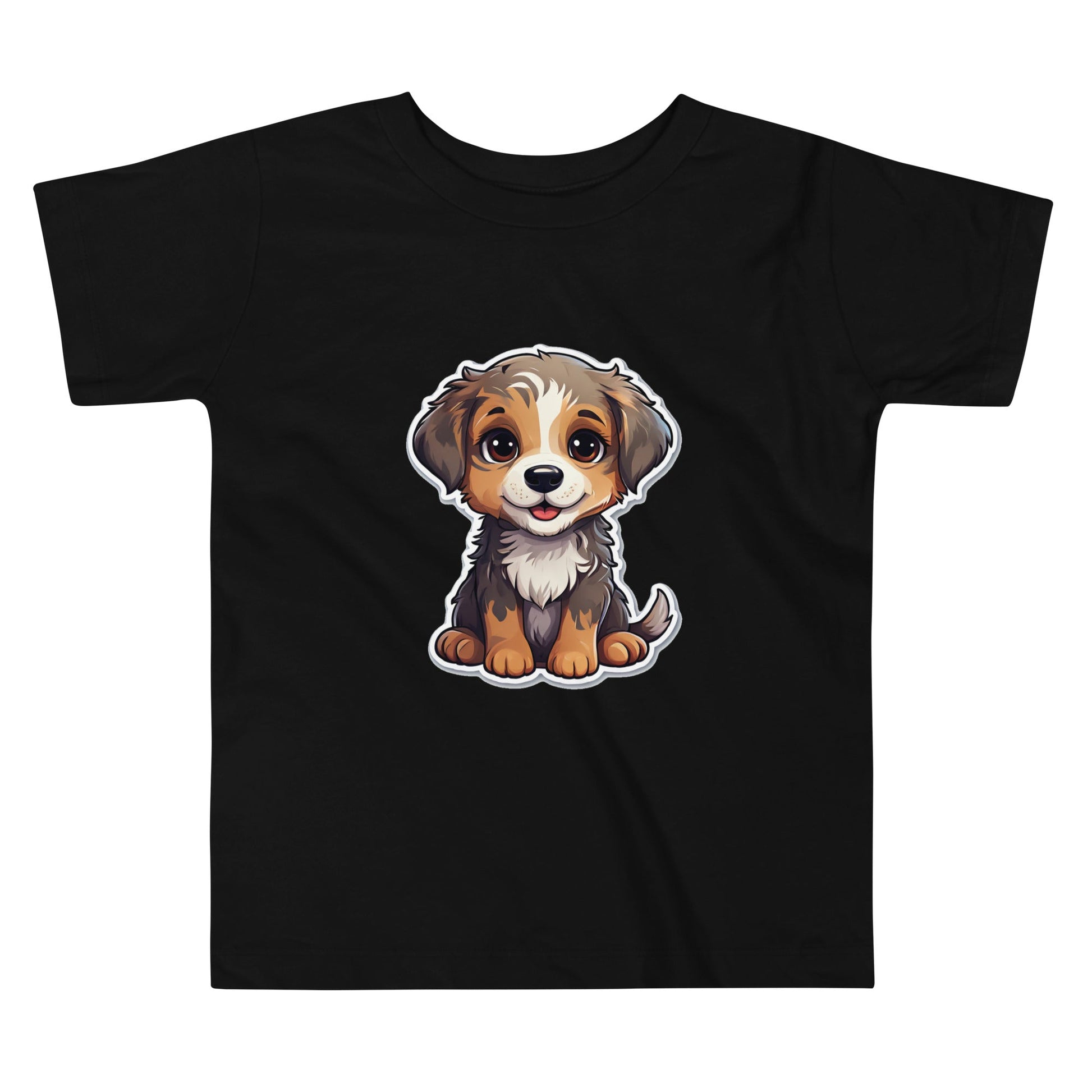 Cute Puppy Toddler Short Sleeve Tee - Baby & Toddler Apparel - Discovery Co.