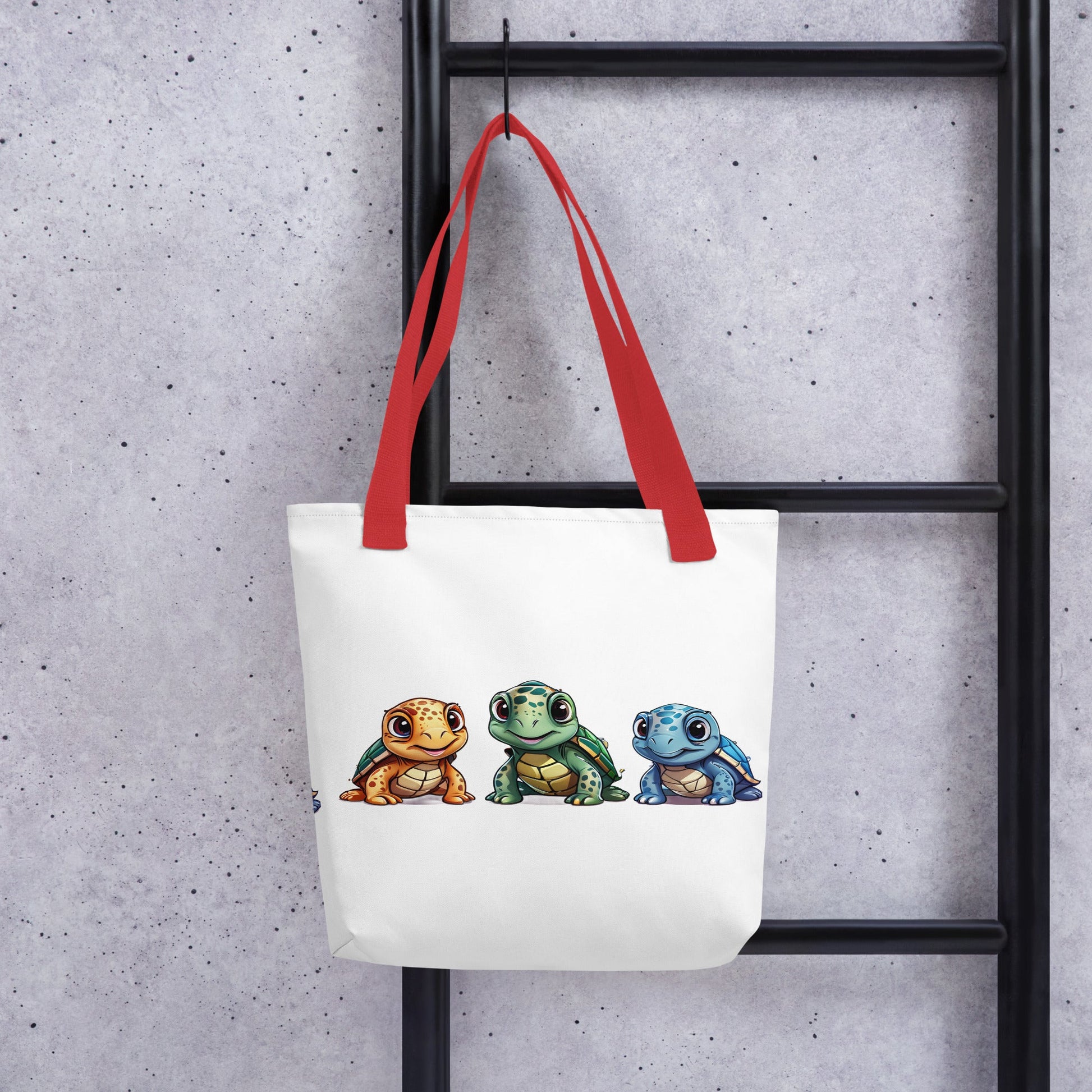 Cute Turtle Tote Bag - Tote Bags - Discovery Co.