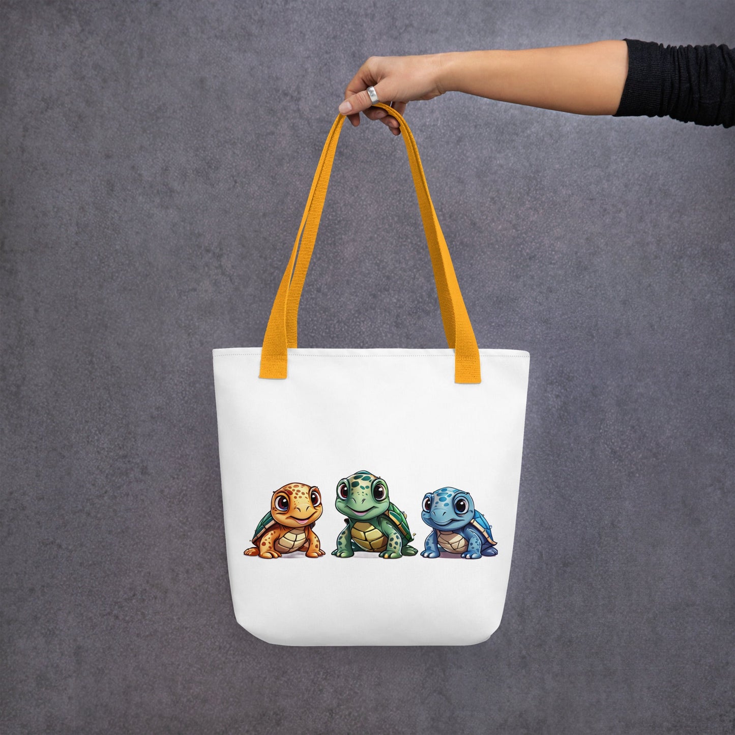 Cute Turtle Tote Bag - Tote Bags - Discovery Co.