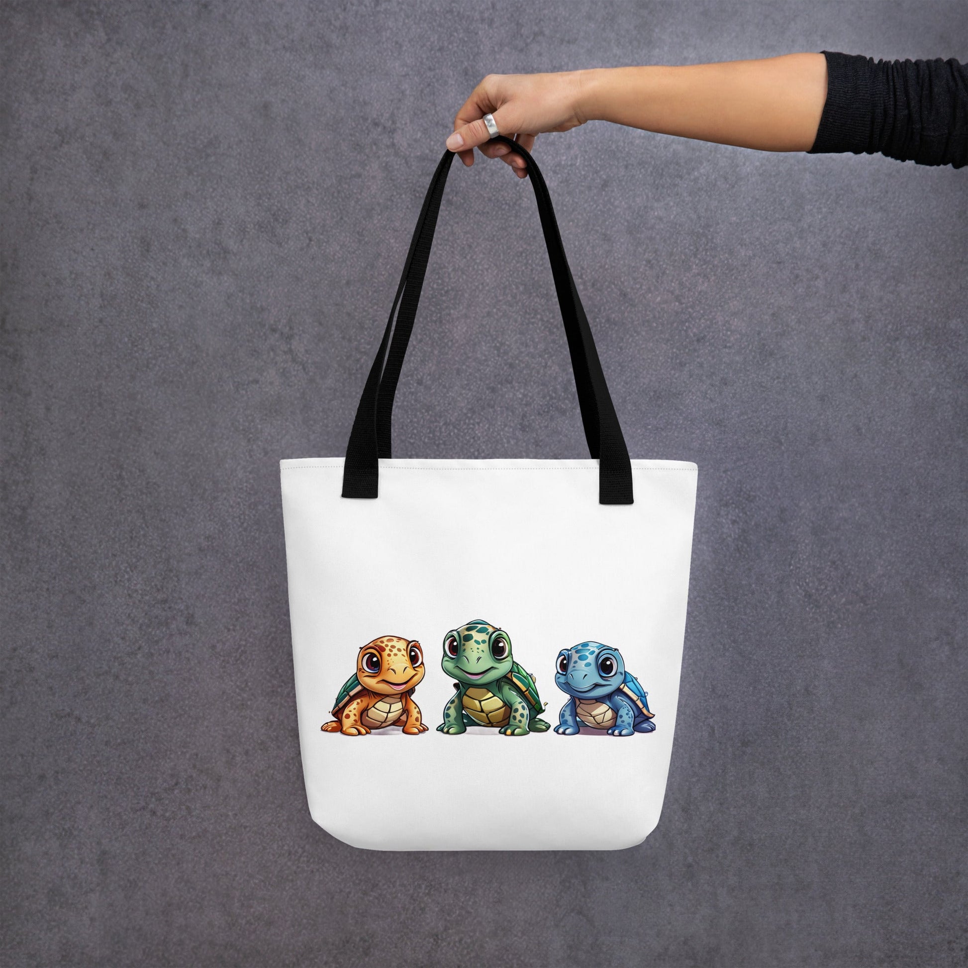 Cute Turtle Tote Bag - Tote Bags - Discovery Co.