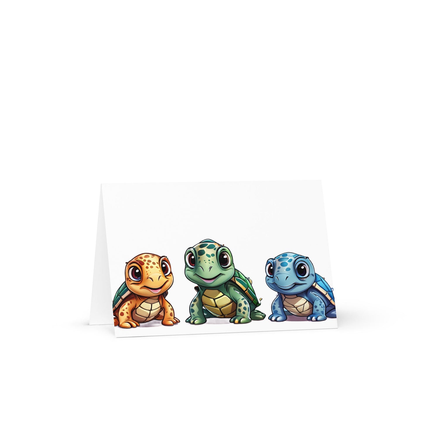 Cute Turtles Greeting Card - Greeting Card - Discovery Co.