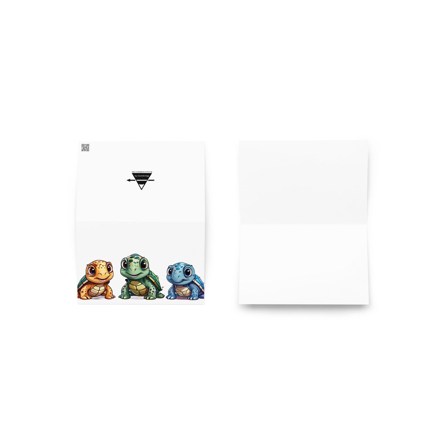 Cute Turtles Greeting Card - Greeting Card - Discovery Co.