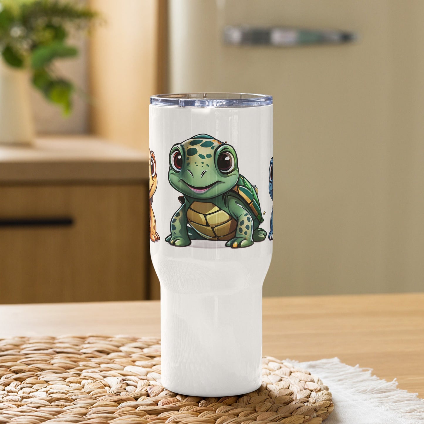 Cute Turtles Stainless Steel Travel Mug (25 oz) - Travel Mug - Discovery Co.