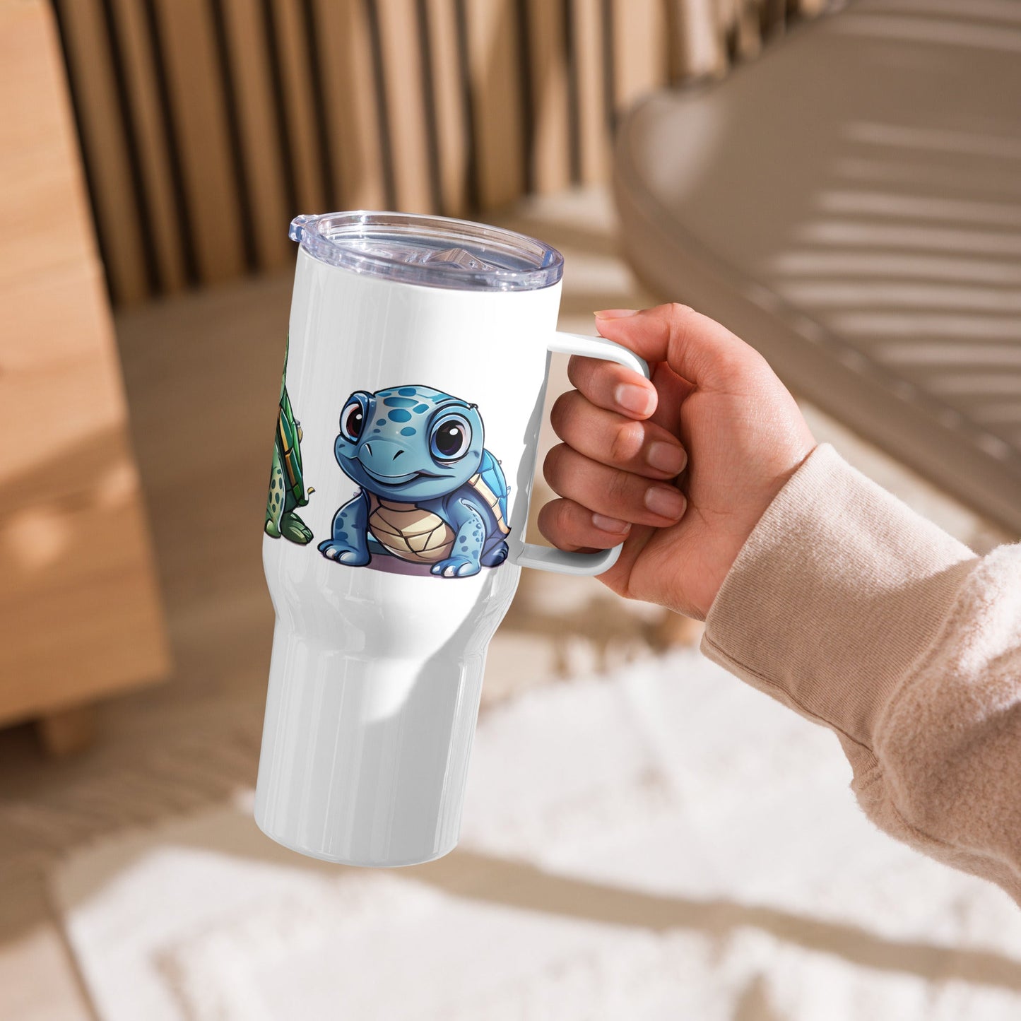 Cute Turtles Travel Mug (25 oz) - Mugs - Discovery Co.